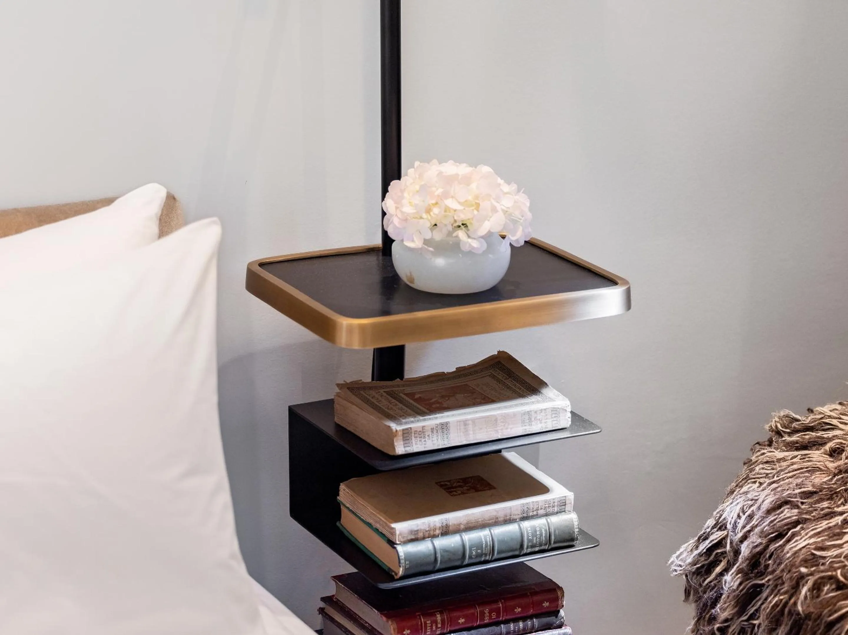 Decorative detail, Bed in The Dolli at Acropolis, A Hotel to Live