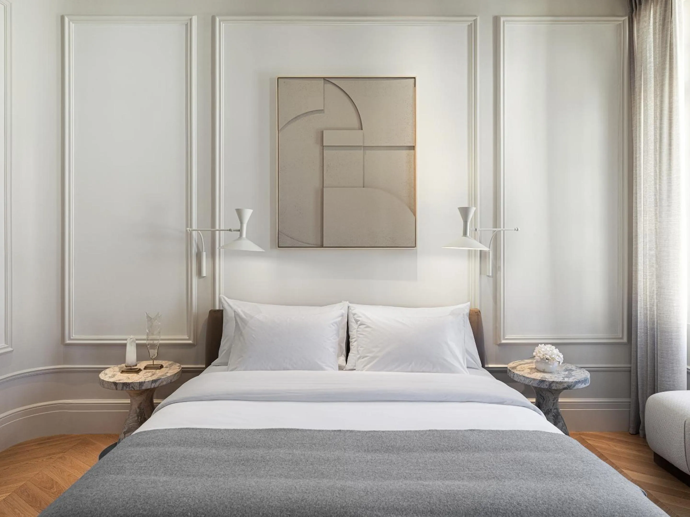 Bed in The Dolli at Acropolis, A Hotel to Live