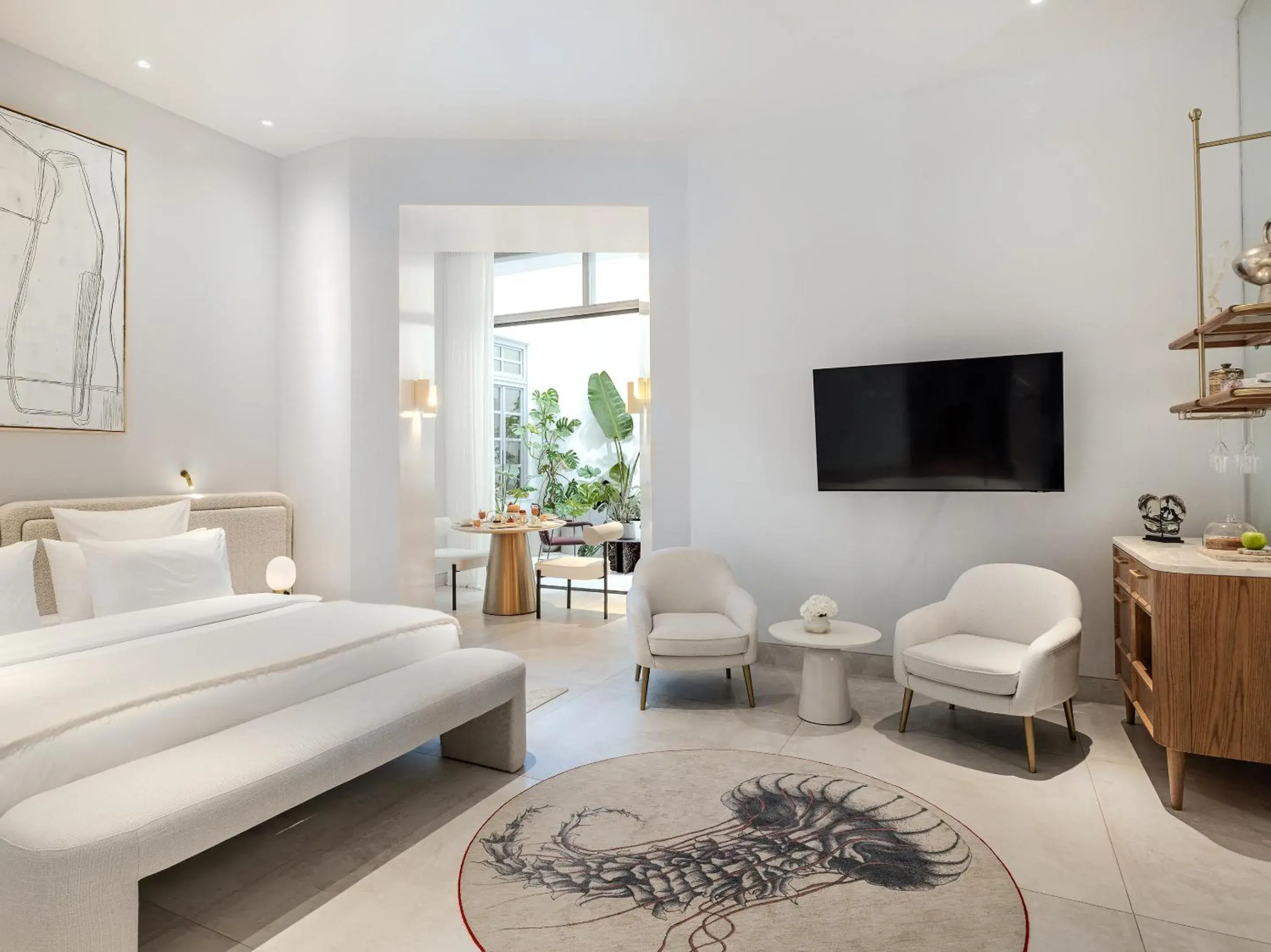 Bedroom, Bed in The Dolli at Acropolis, A Hotel to Live Bedroom, Bed in The Dolli at Acropolis, A Hotel to Live