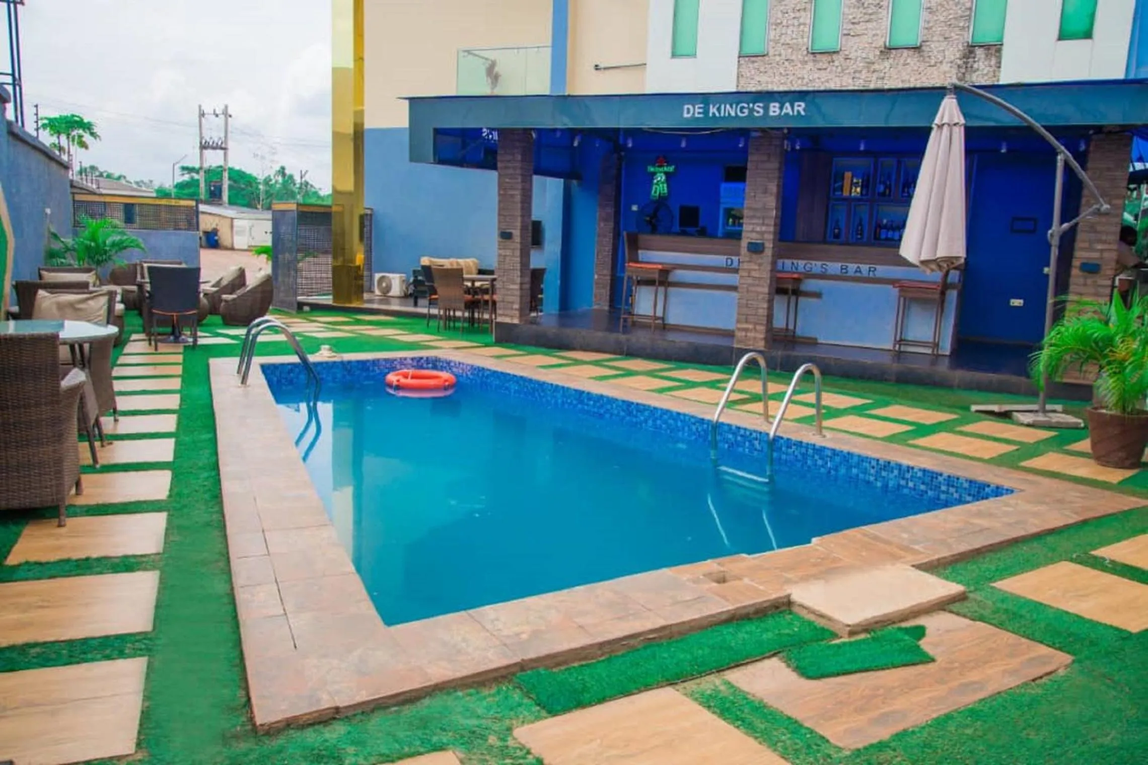 Swimming pool in TNK Hotels