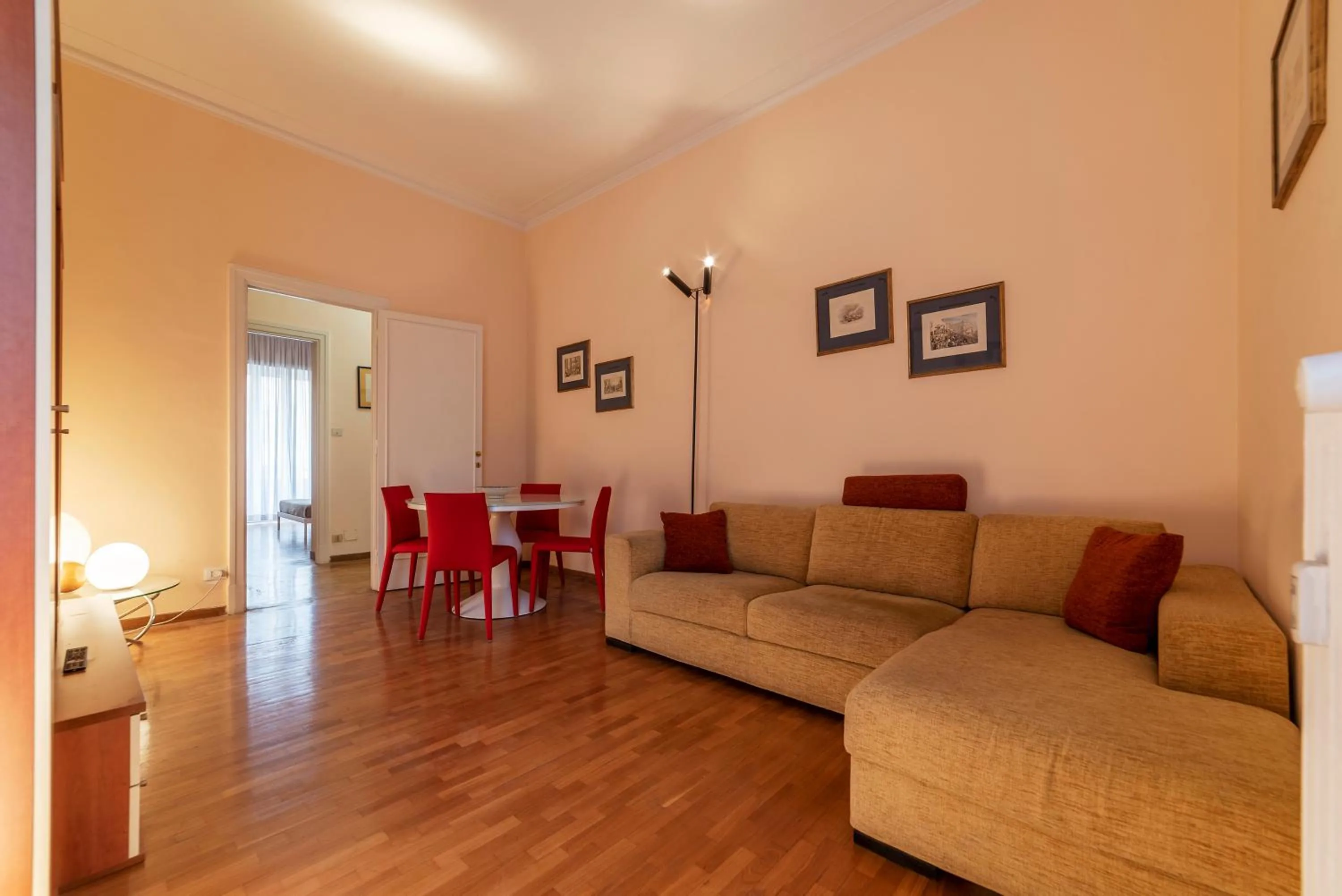 Living room in GuestHost - Piazza Mazzini & Stadio Olimpico Apartment