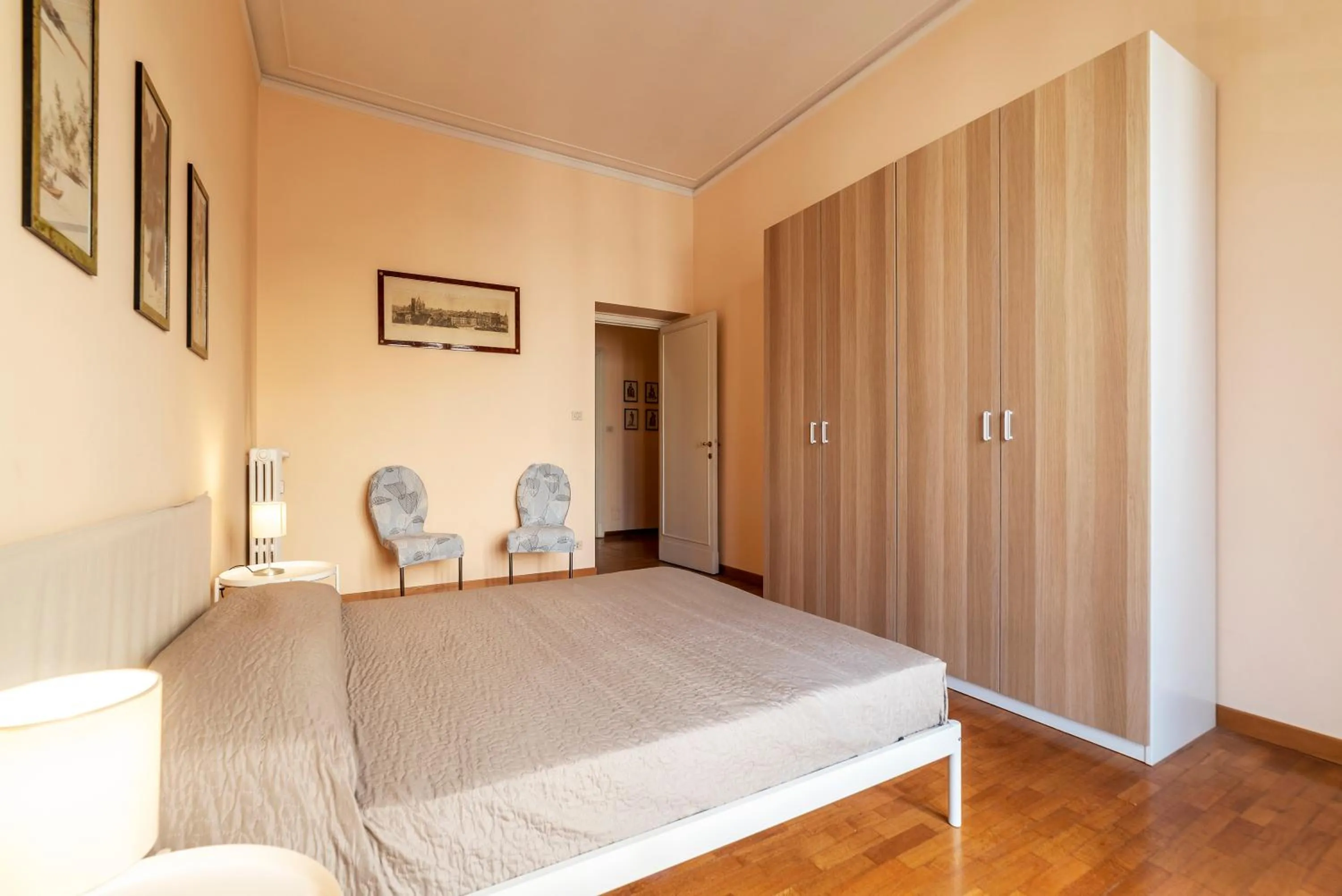 Bed in GuestHost - Piazza Mazzini & Stadio Olimpico Apartment