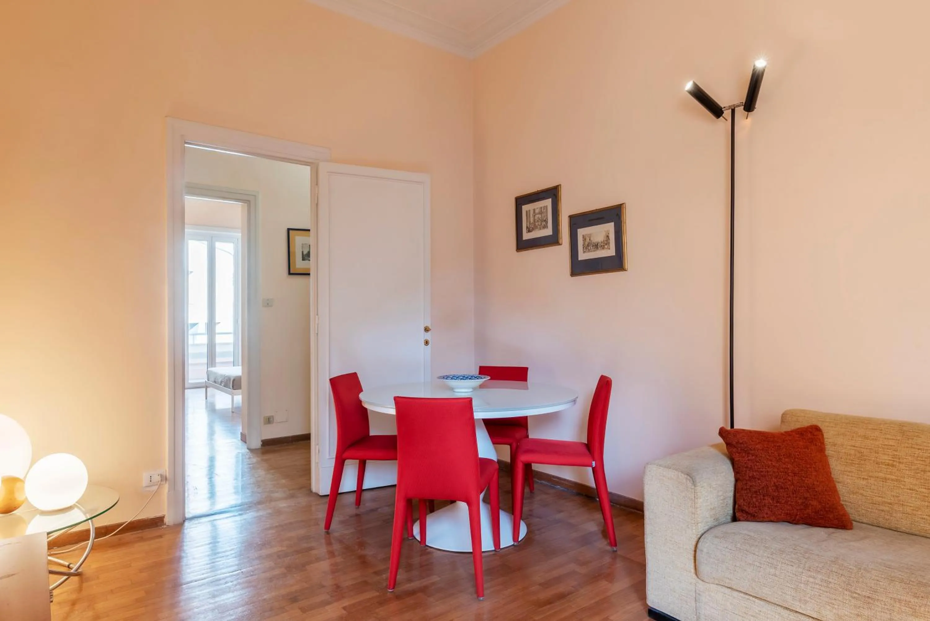 Living room in GuestHost - Piazza Mazzini & Stadio Olimpico Apartment