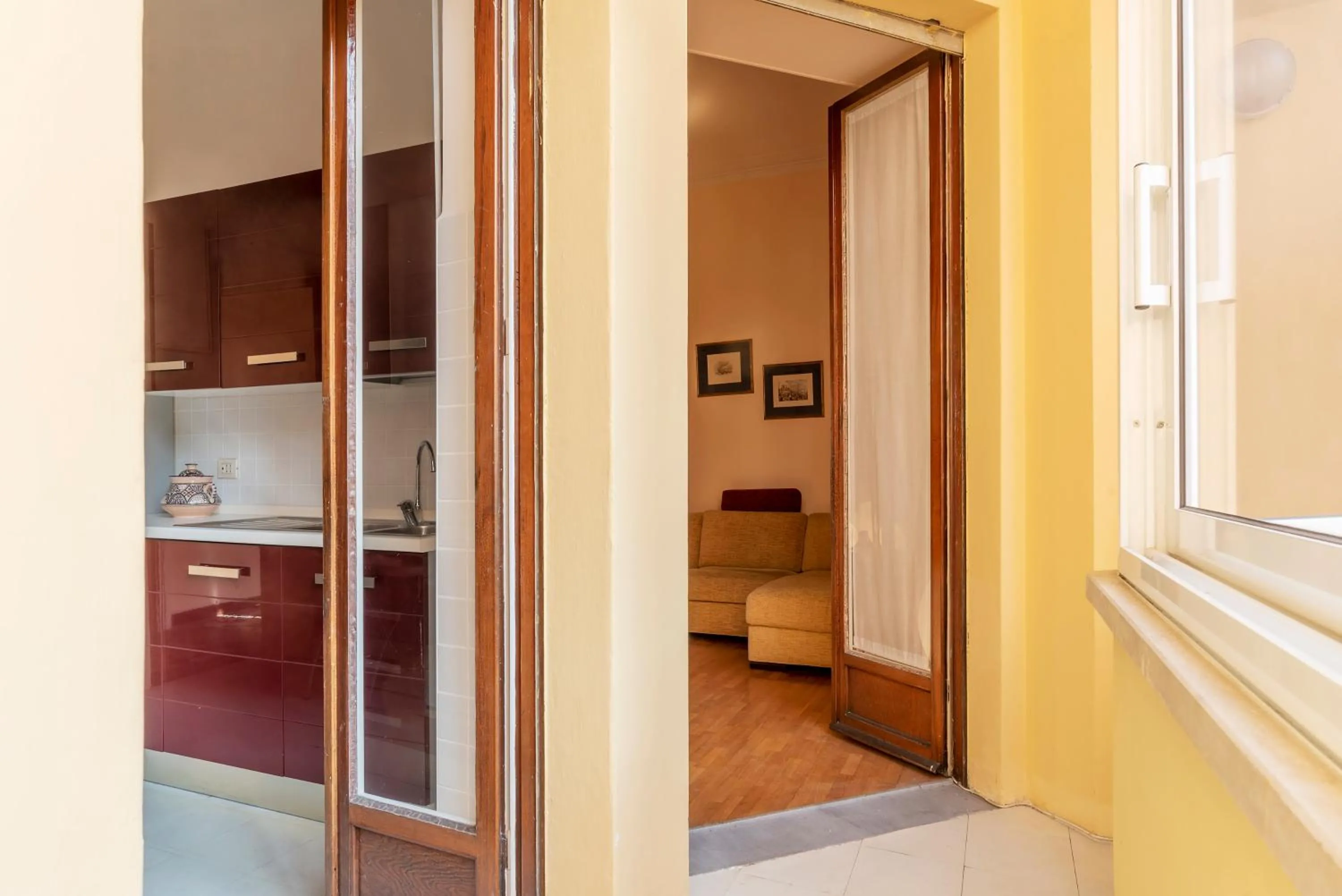 Living room in GuestHost - Piazza Mazzini & Stadio Olimpico Apartment