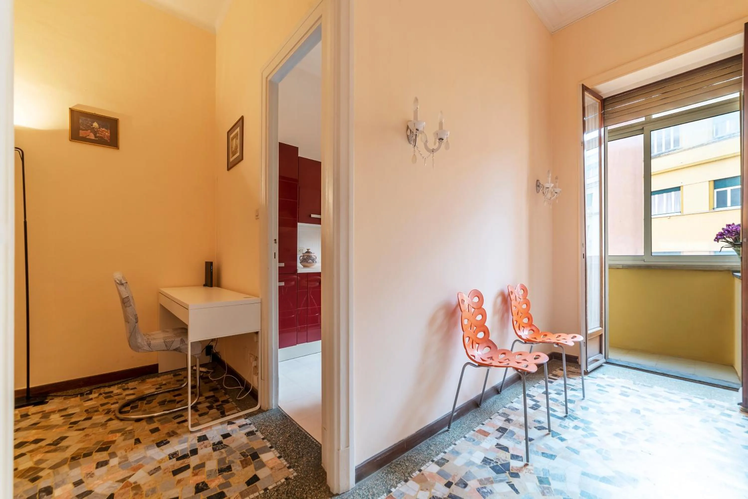 Living room in GuestHost - Piazza Mazzini & Stadio Olimpico Apartment