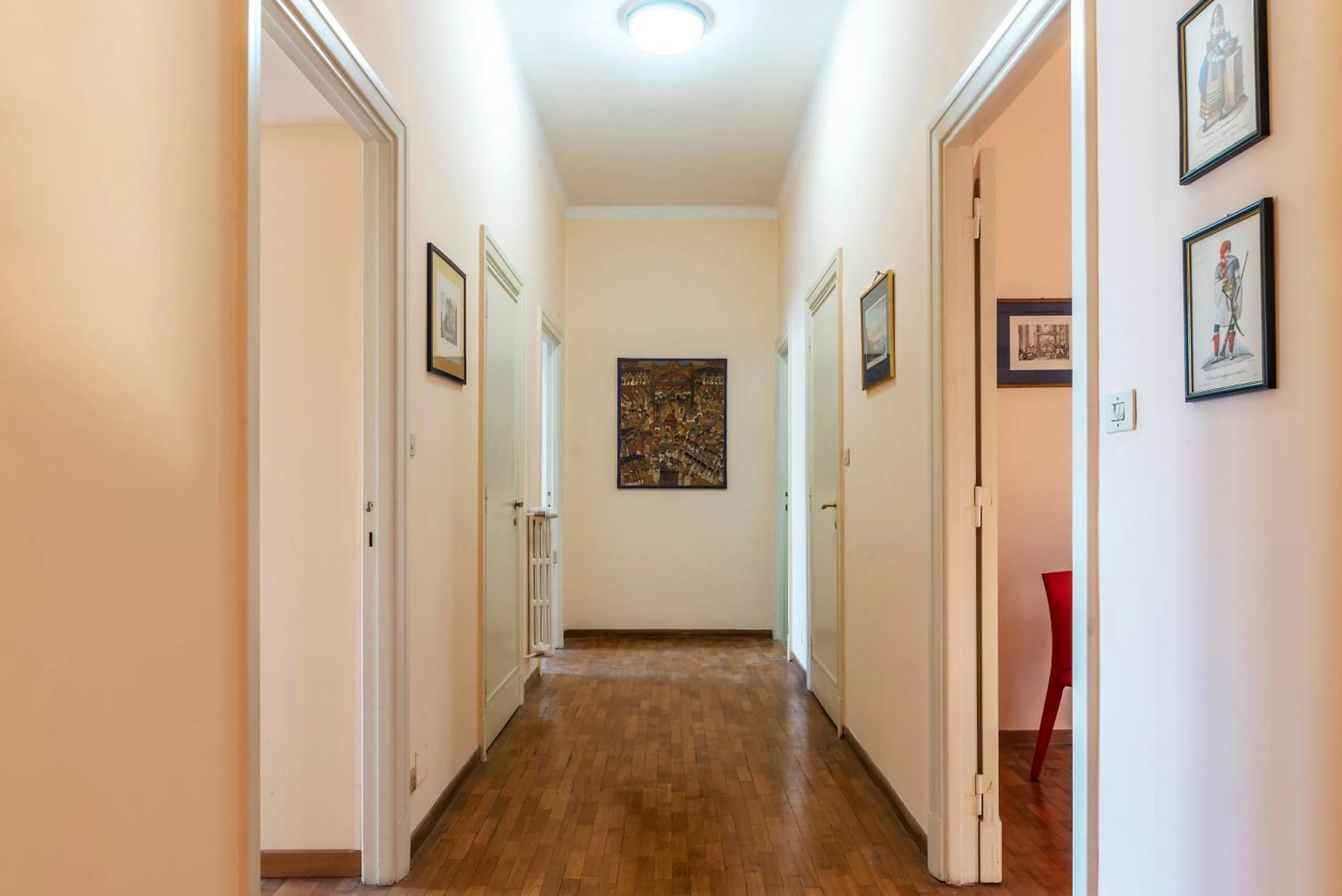 Facade/entrance in GuestHost - Piazza Mazzini & Stadio Olimpico Apartment