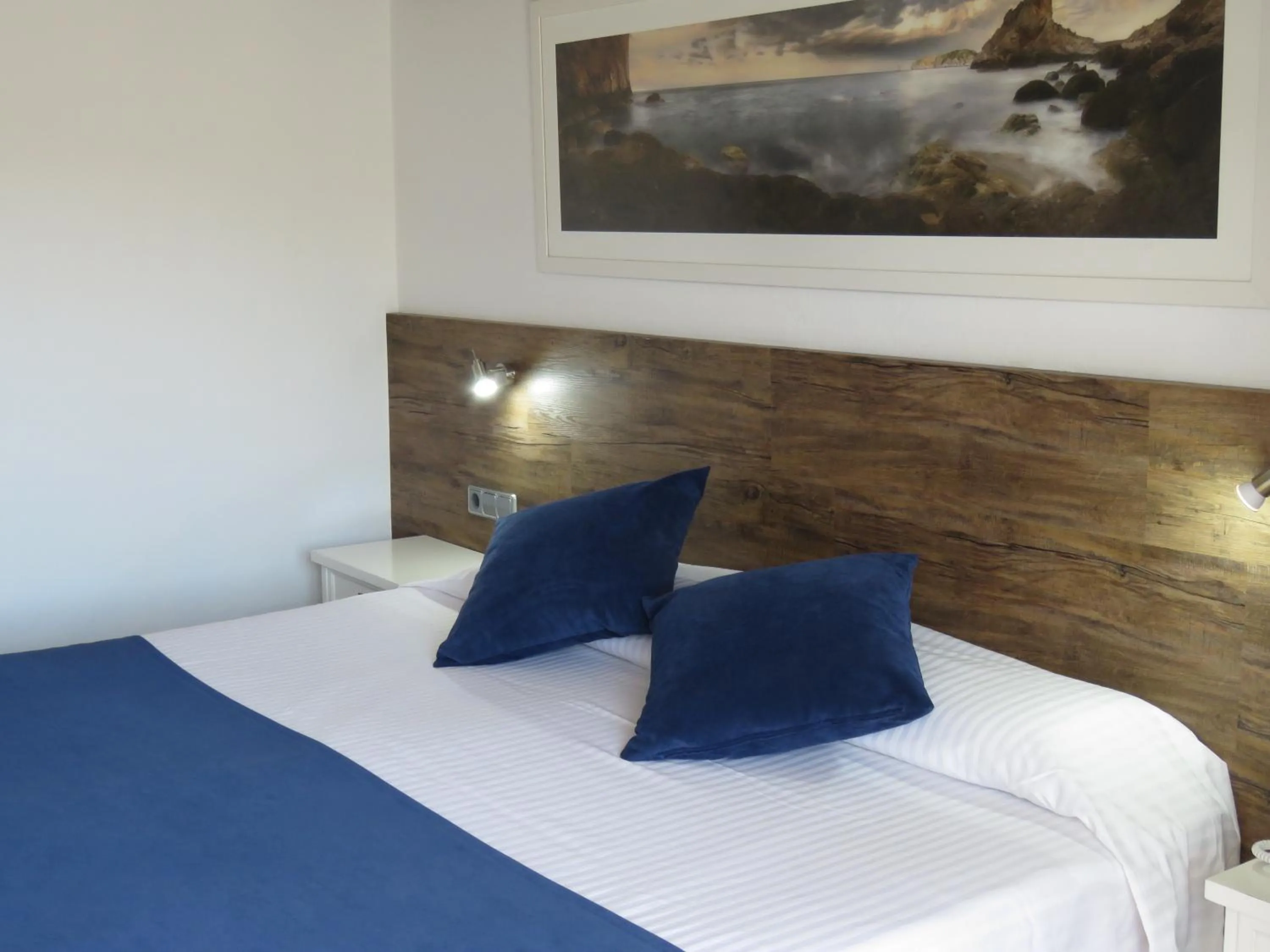 Bed in Hotel Santa Anna