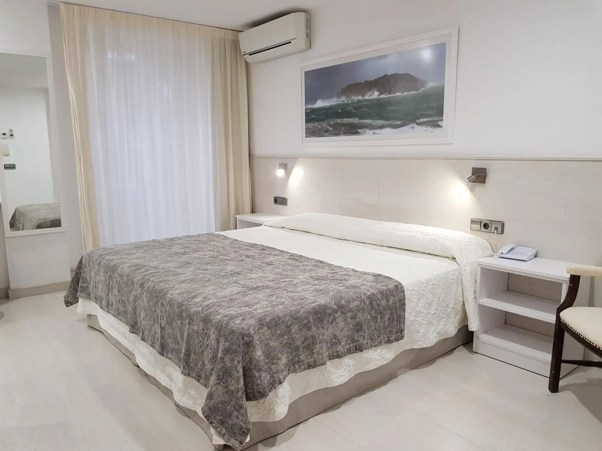 Bed in Hotel Santa Anna