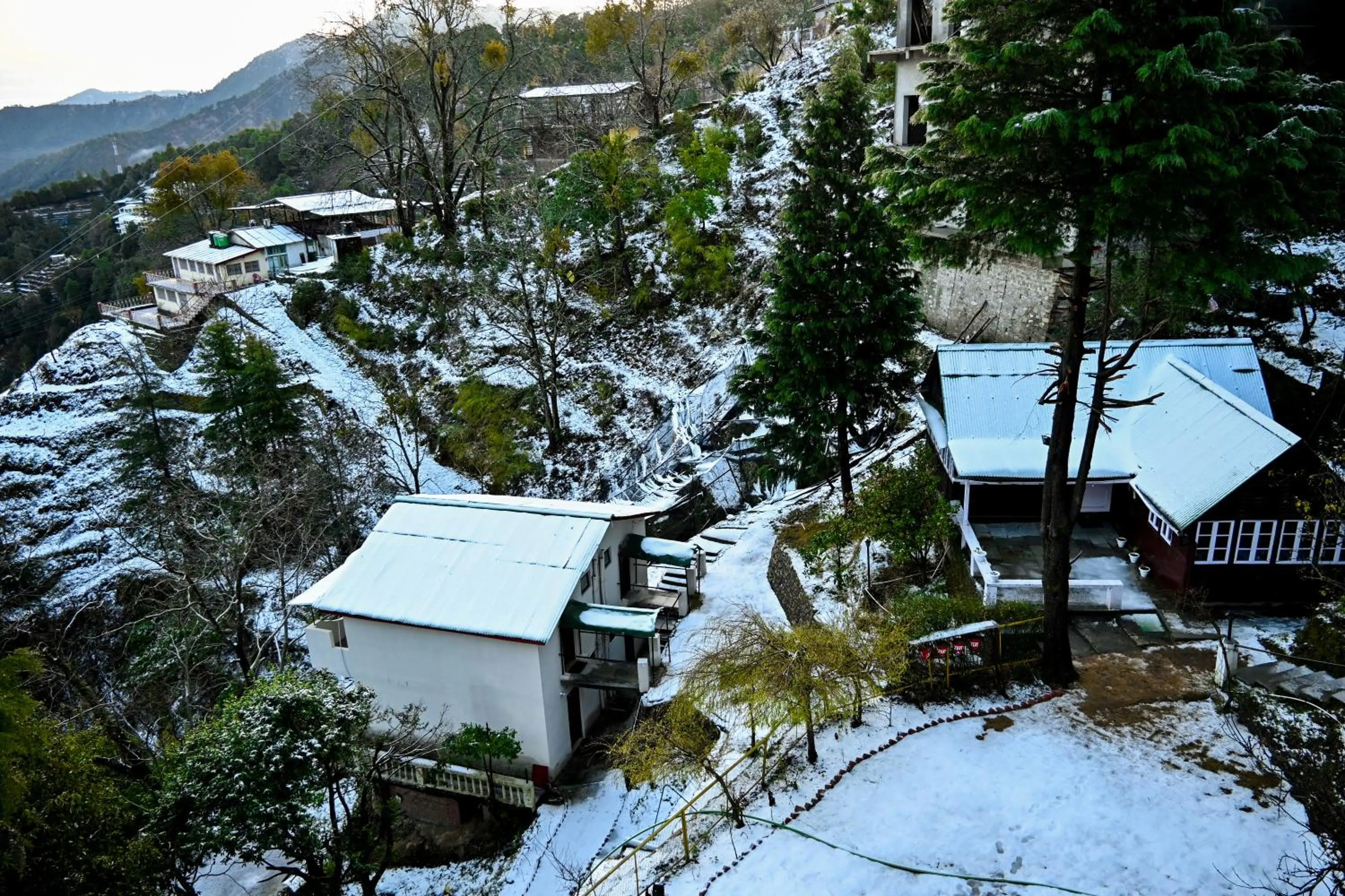 Property building in Kumaon Roop Resort Near Neem Karoli Temple