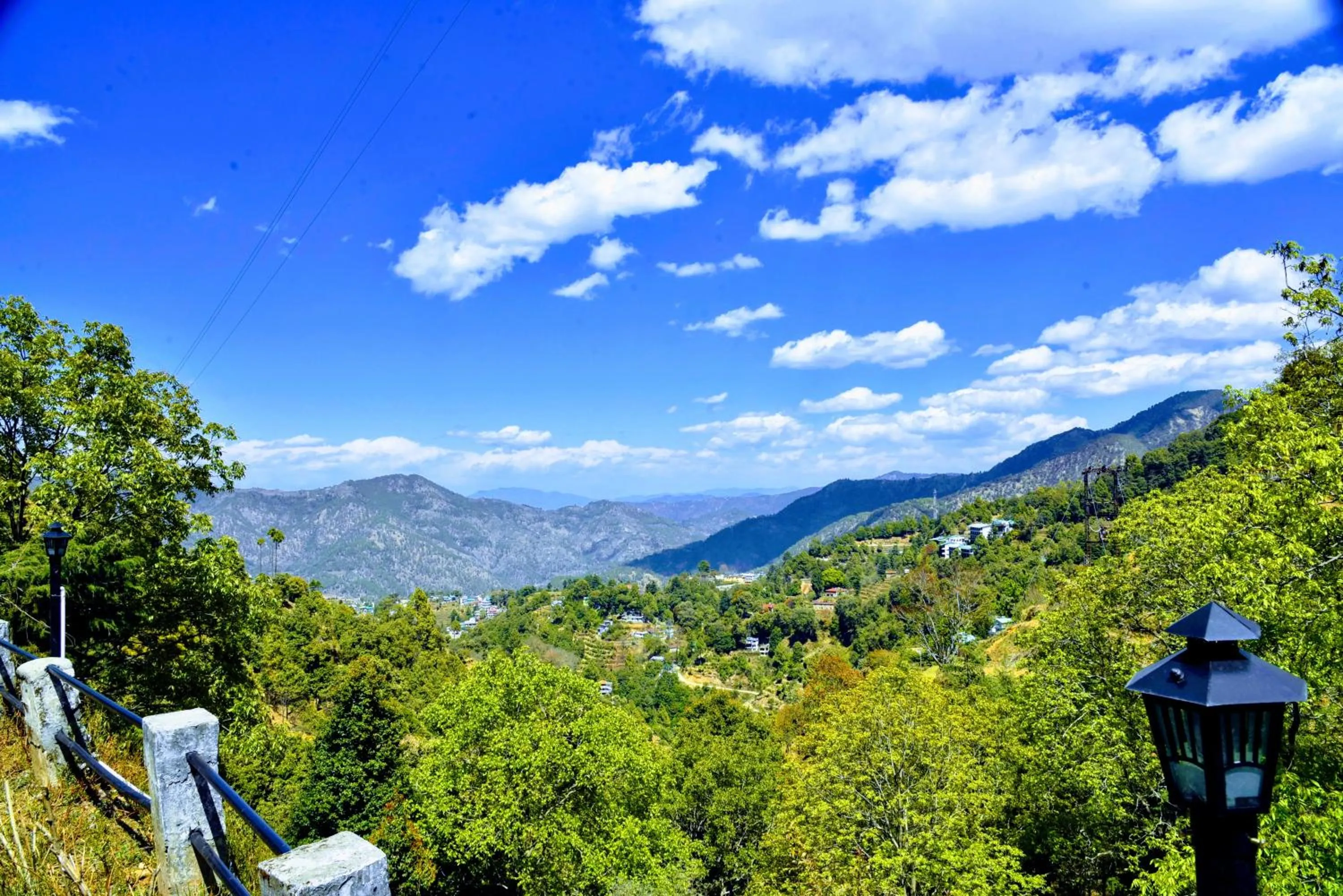 Mountain view in Kumaon Roop Resort Near Neem Karoli Temple