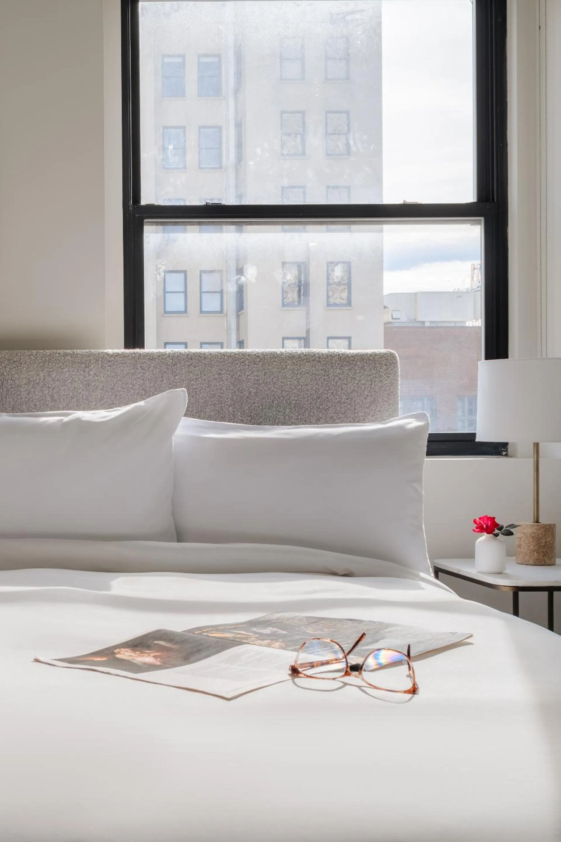 Bed in Kasa Capitol Hill Downtown Nashville