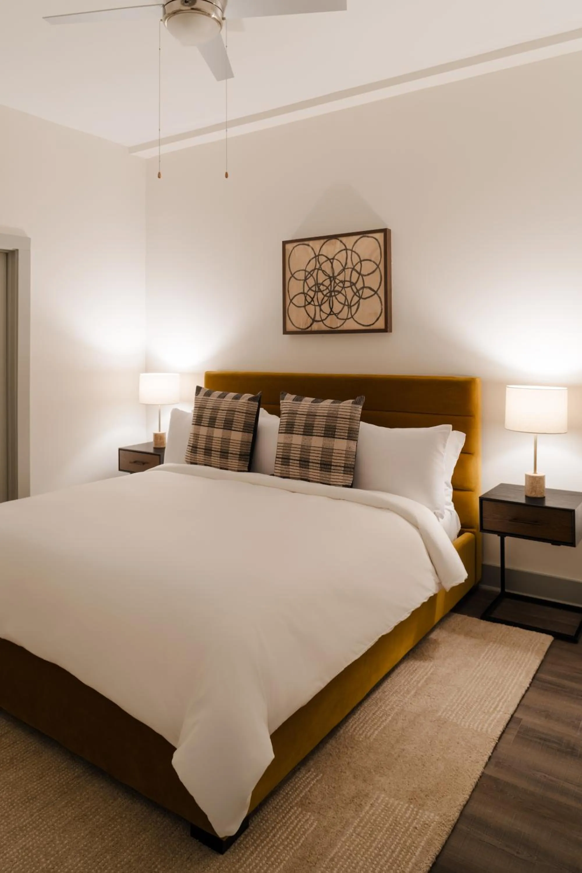 Bed in Kasa Capitol Hill Downtown Nashville