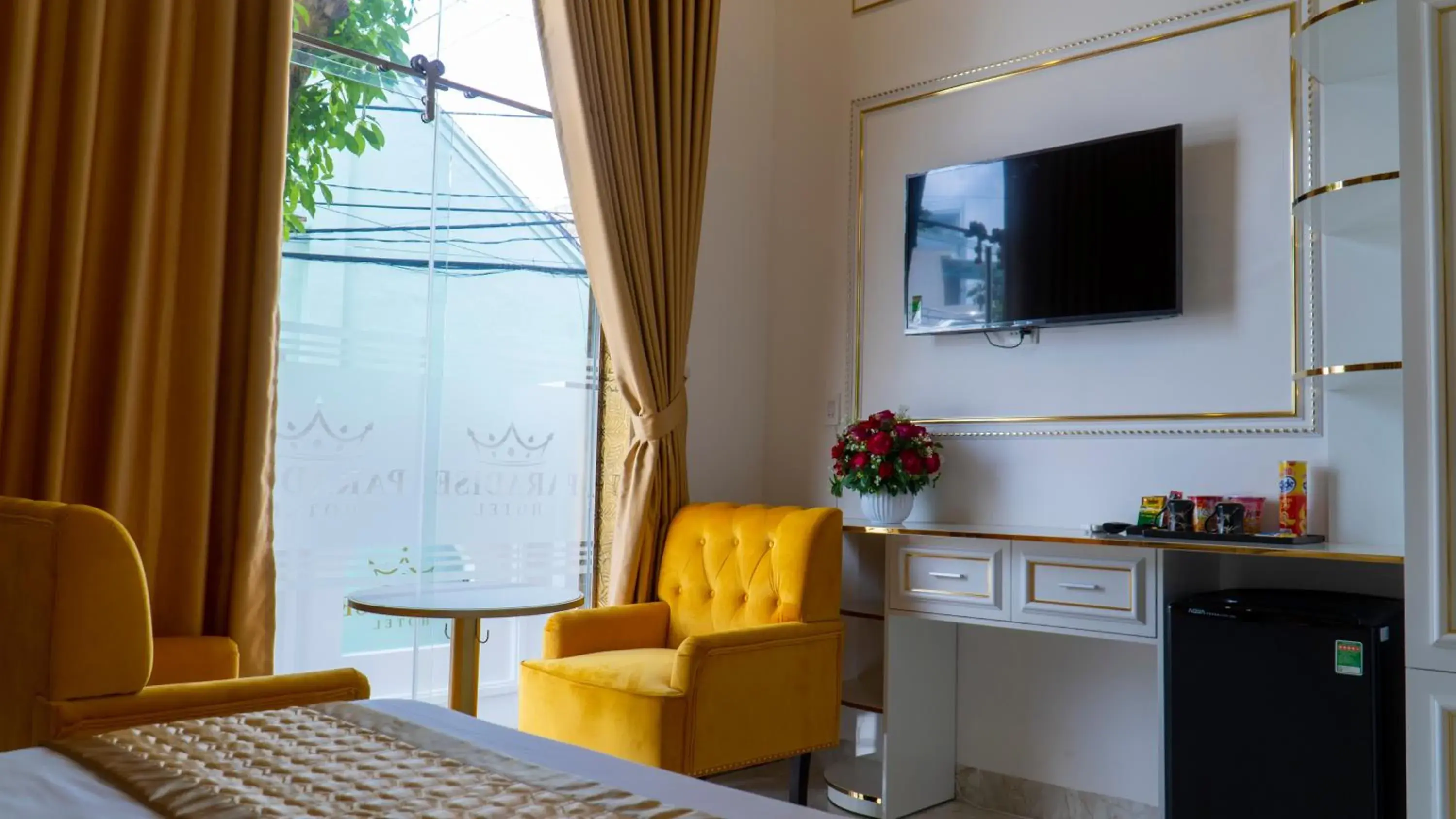 Living room in Paradise Hotel & Homestay access alley 100m Living room in Paradise Hotel & Homestay access alley 100m