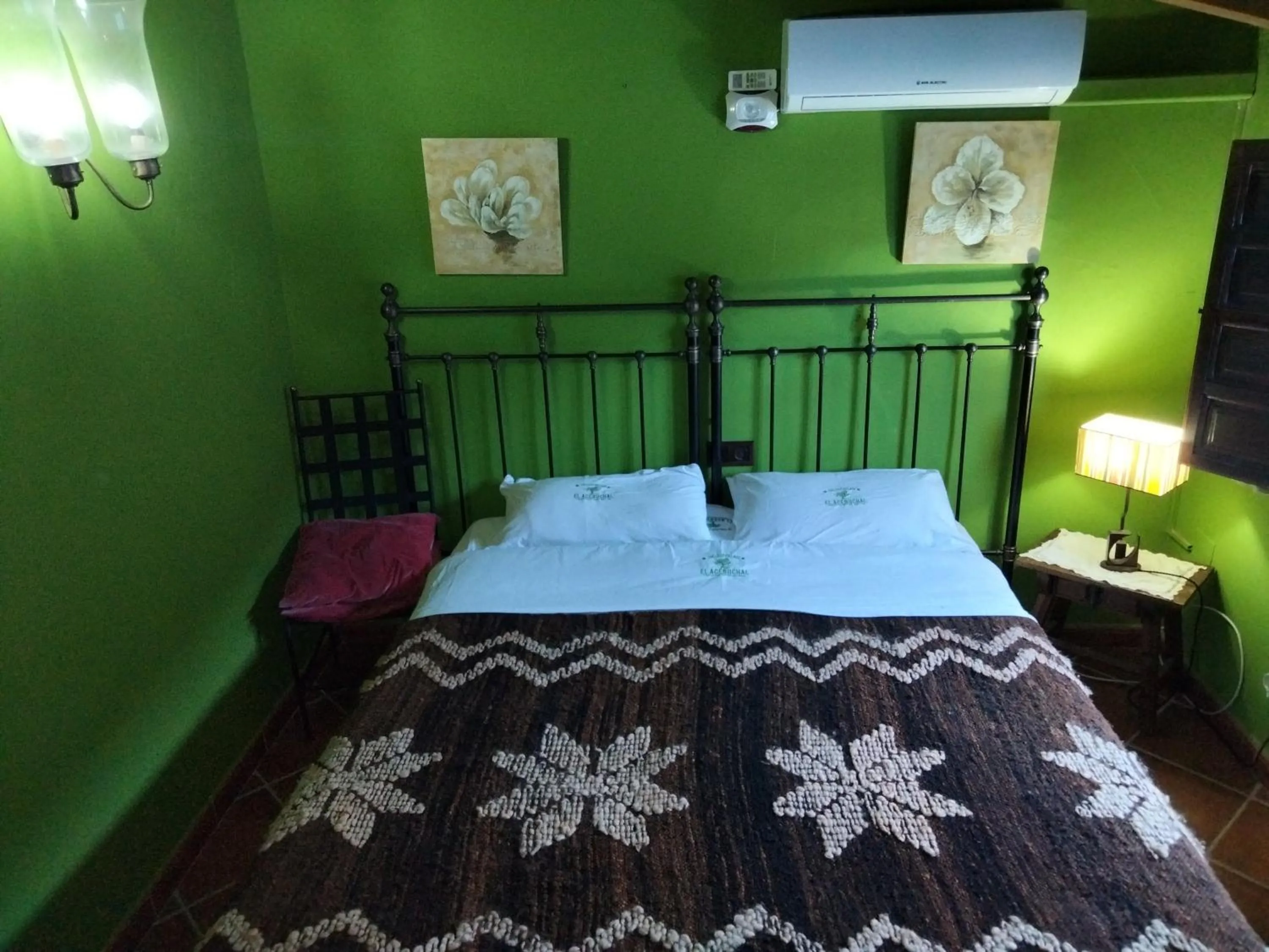 Bedroom, Bed in The Lost Village El Acebuchal