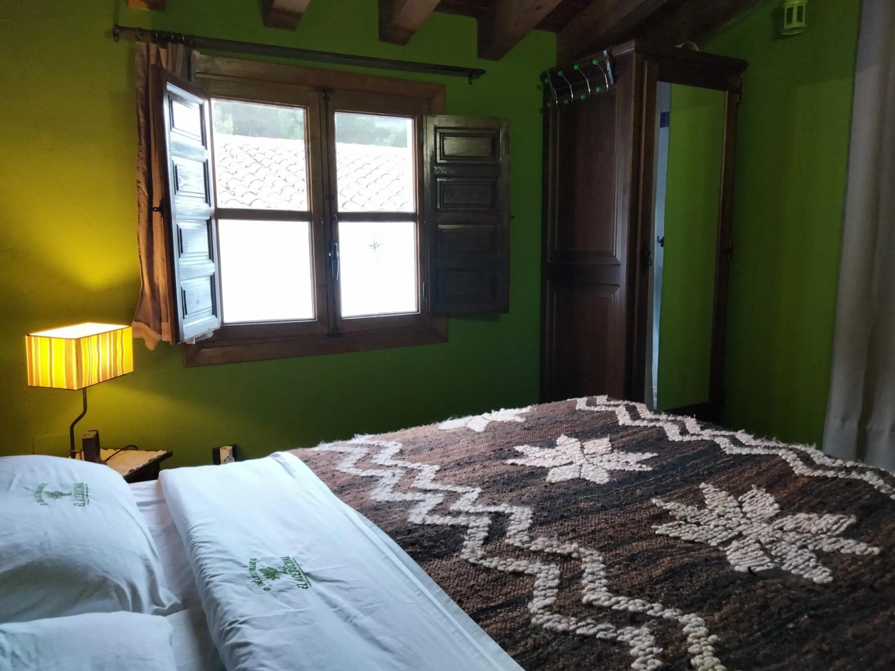 Bedroom, Bed in The Lost Village El Acebuchal