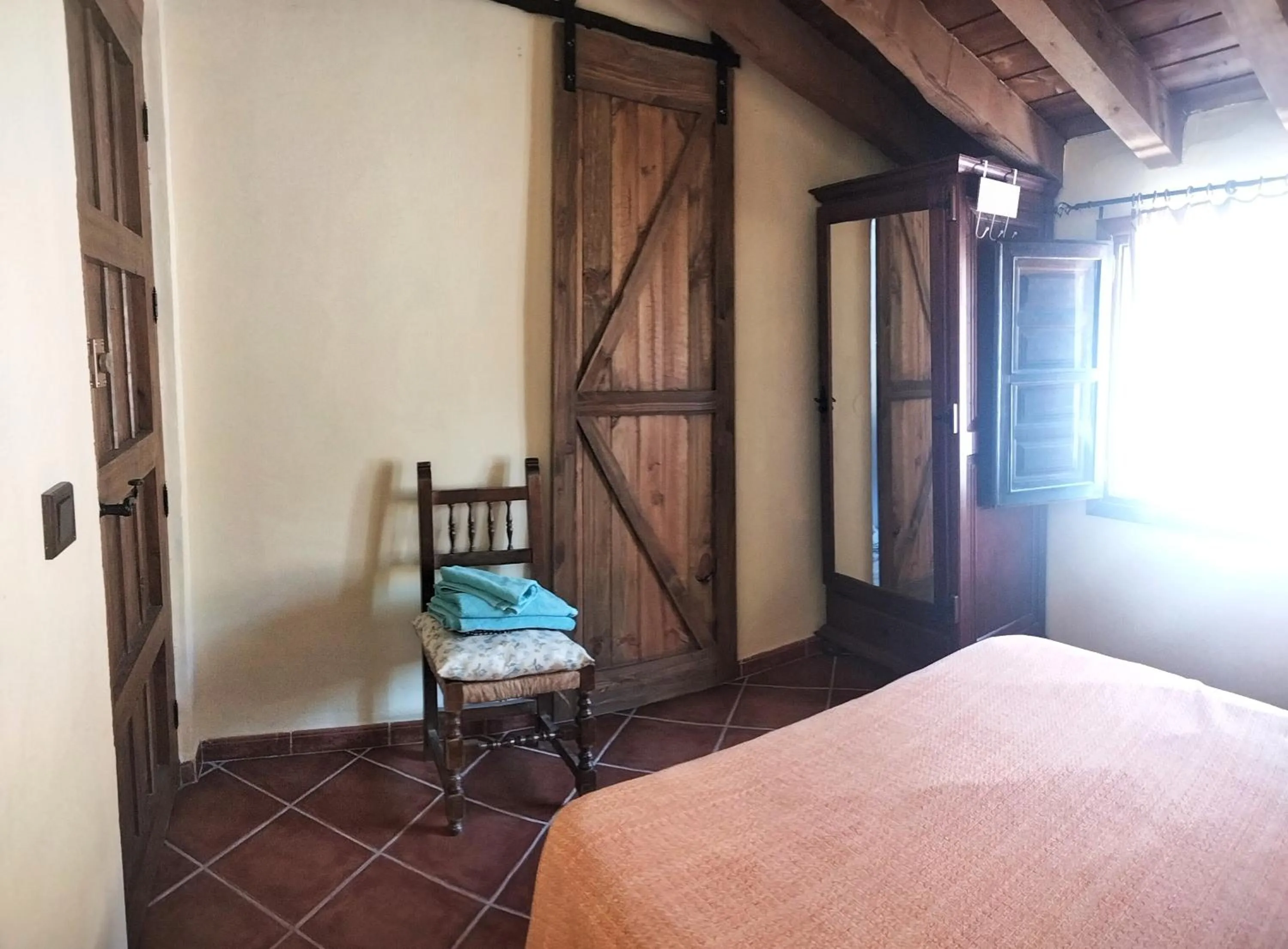 Bedroom, Bed in The Lost Village El Acebuchal