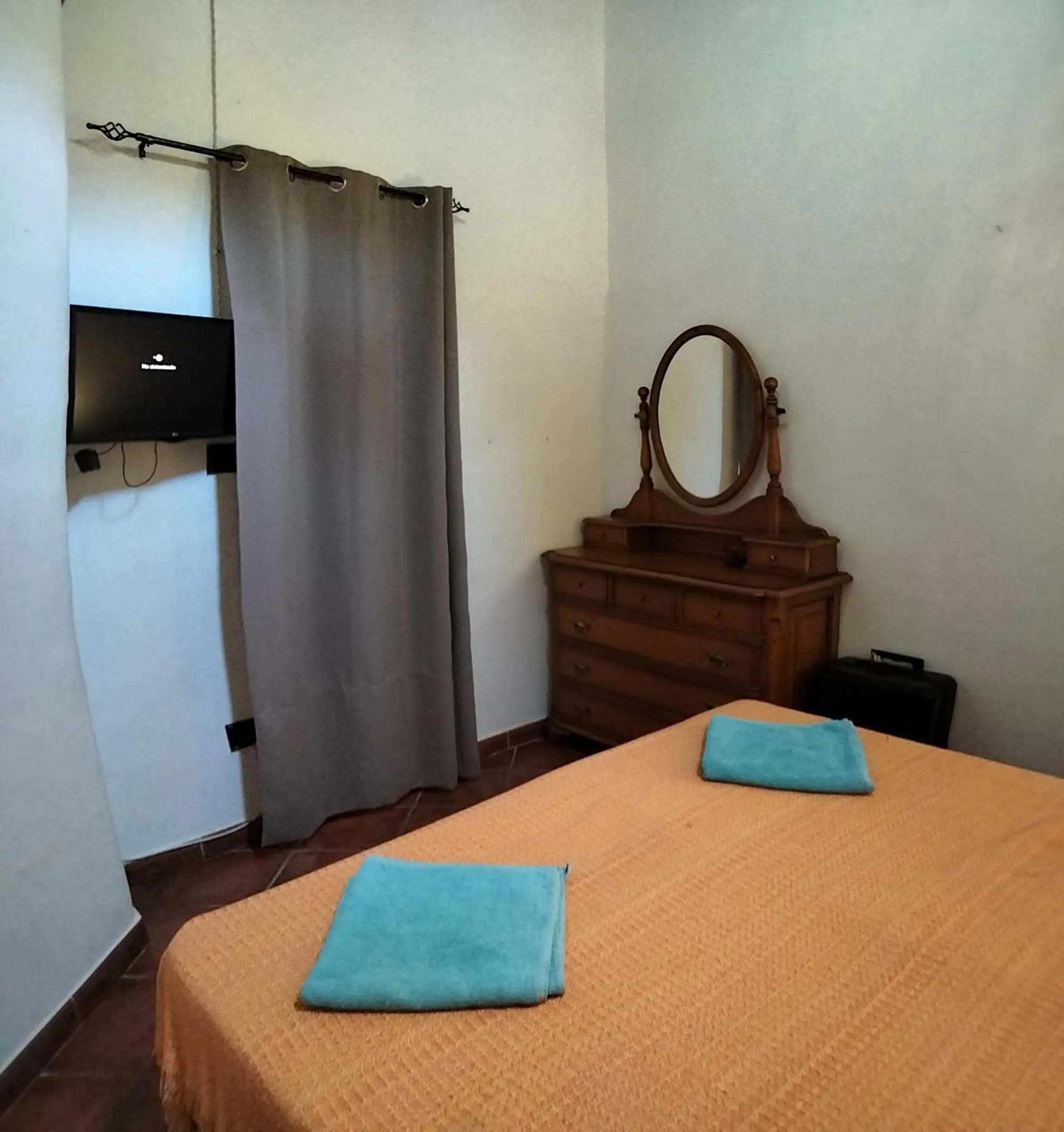 Bedroom, Bed in The Lost Village El Acebuchal