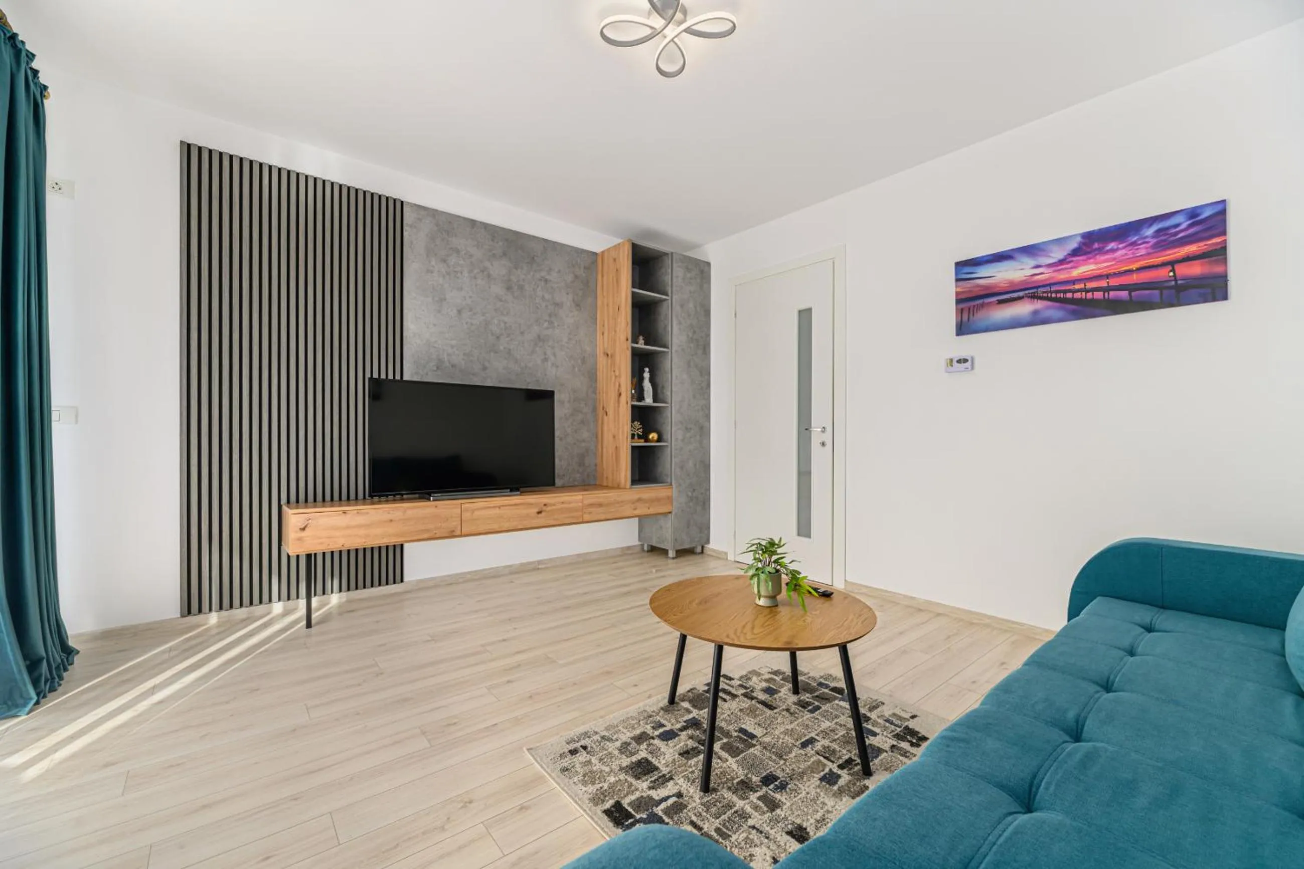 Living room in MoHost Blue Moon Apartments