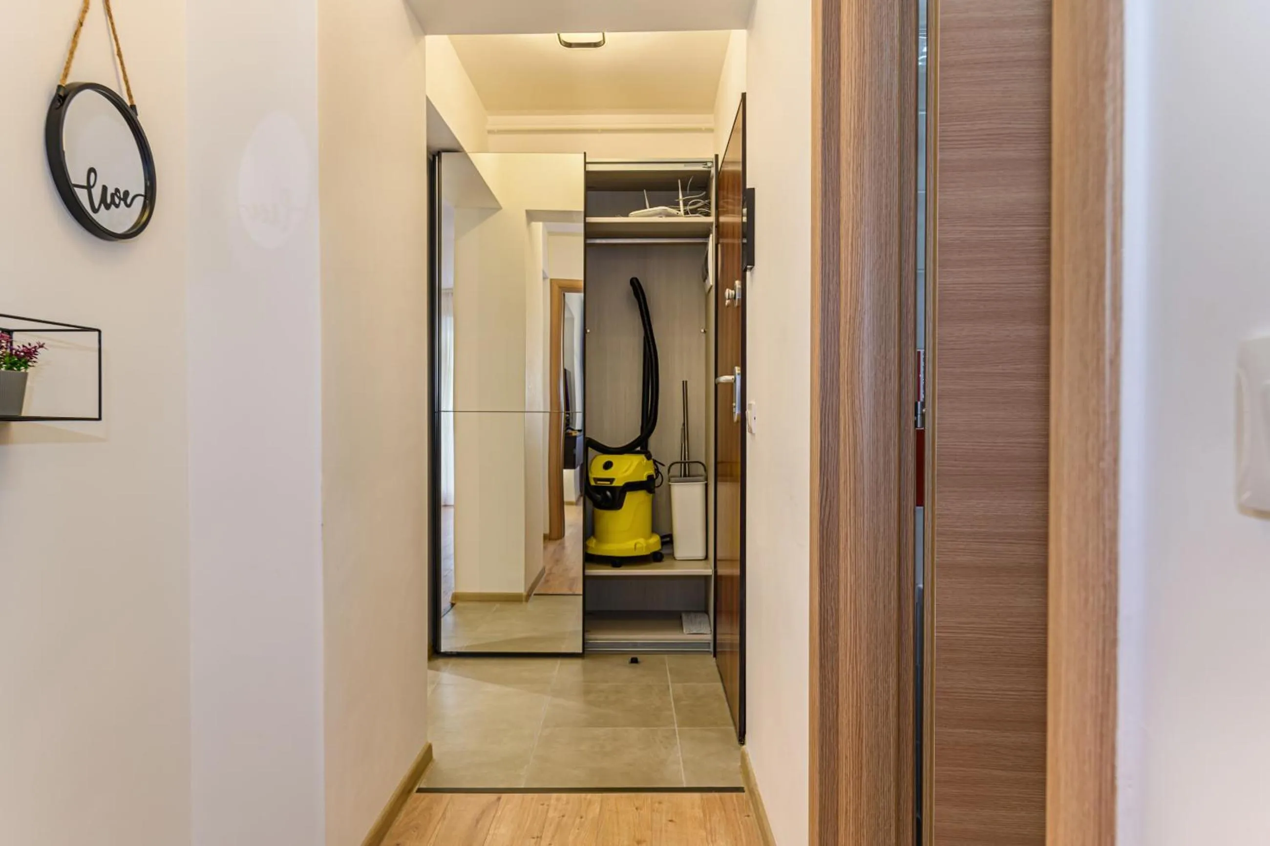 wardrobe in MoHost Blue Moon Apartments