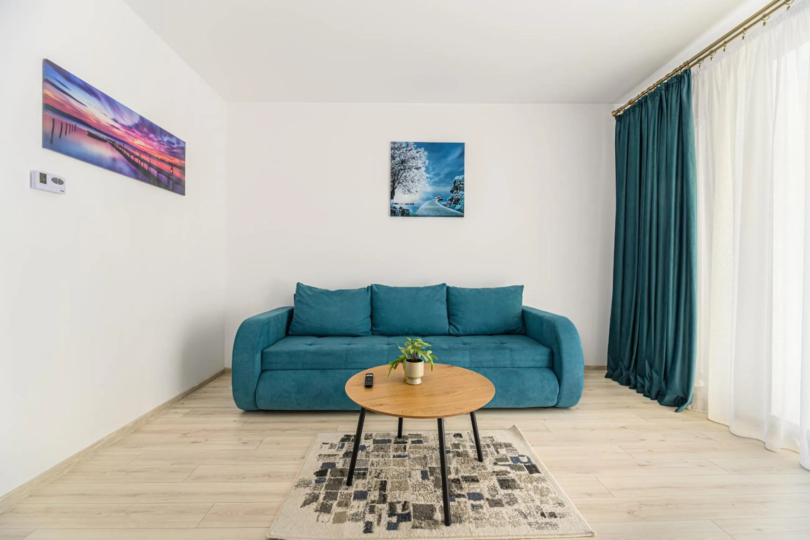 Living room in MoHost Blue Moon Apartments