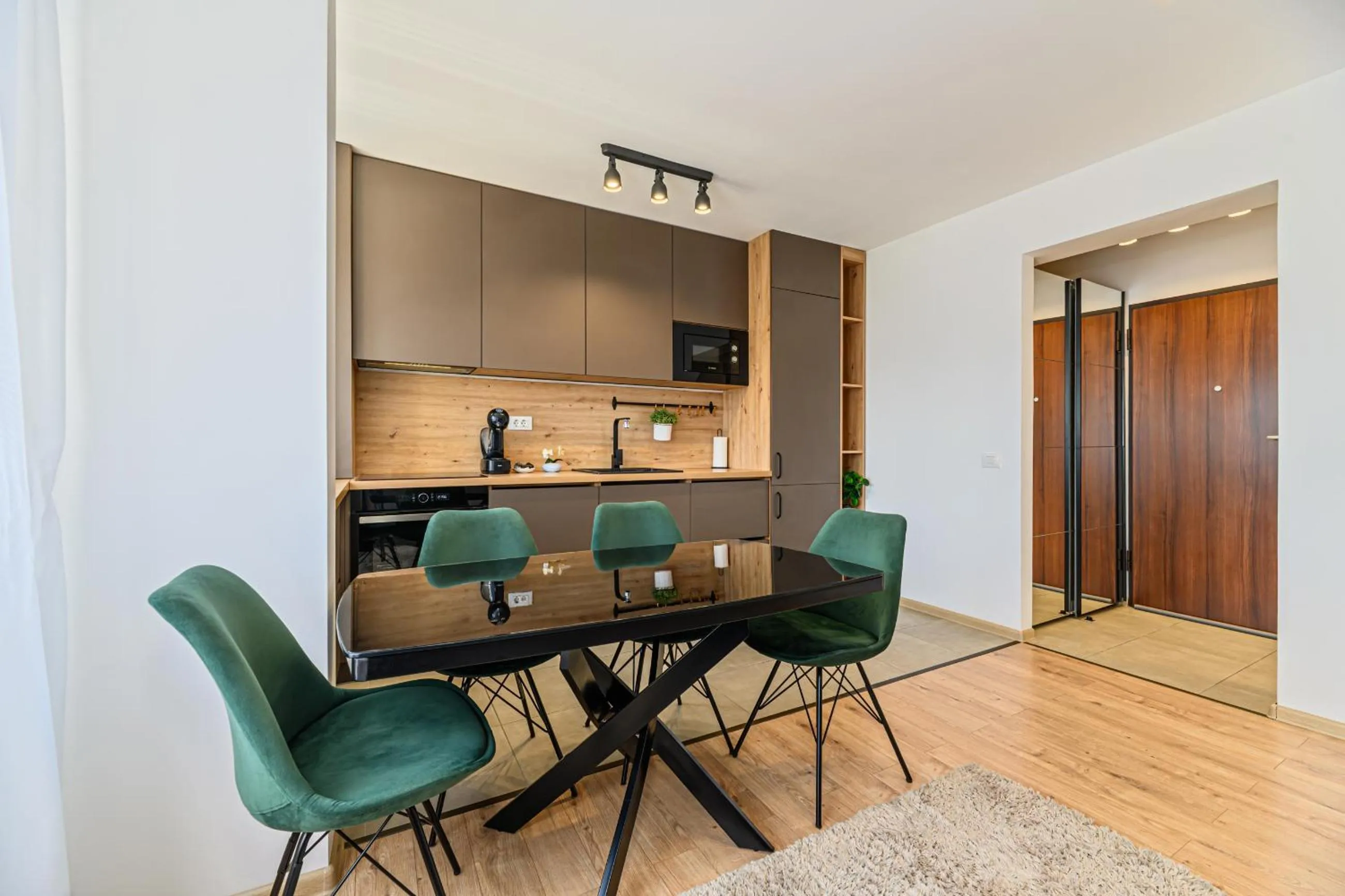 kitchen in MoHost Blue Moon Apartments