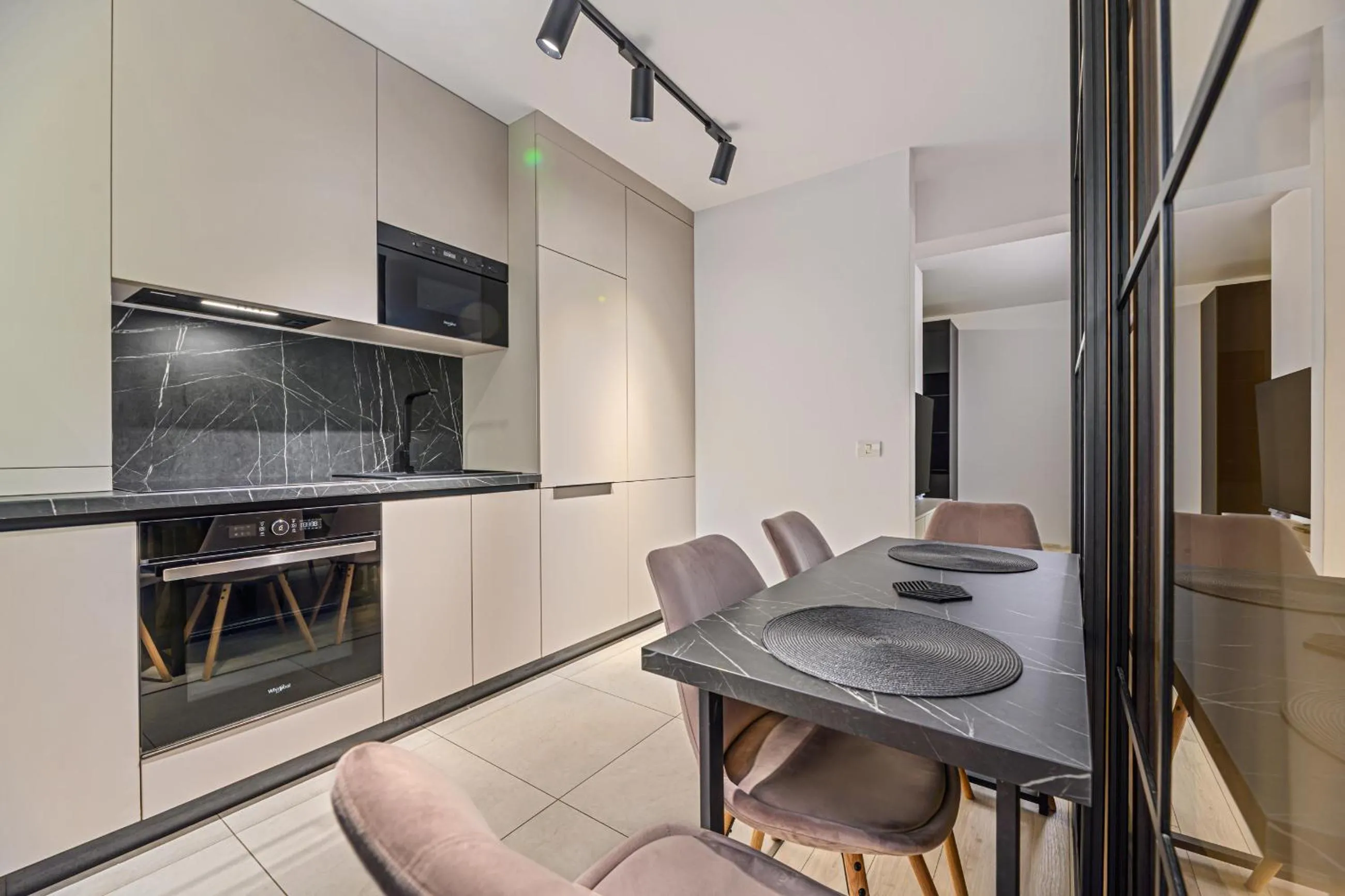 kitchen in MoHost Blue Moon Apartments