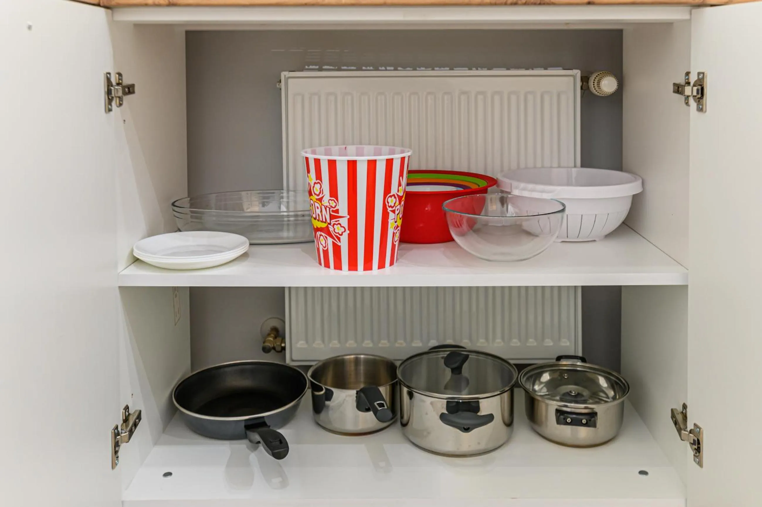 Kitchen or kitchenette in MoHost Blue Moon Apartments