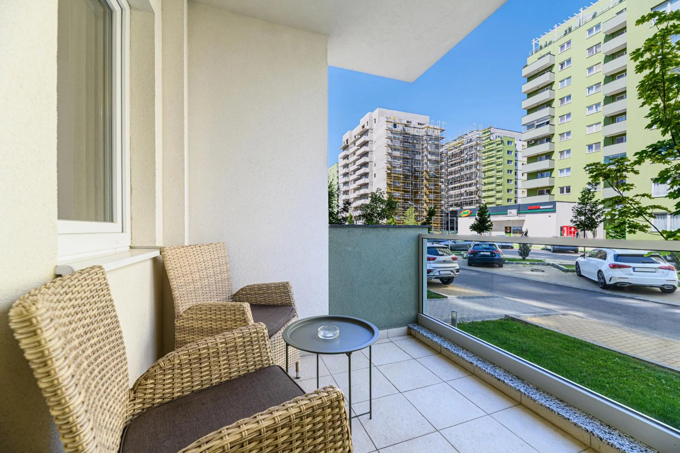 Balcony/Terrace in MoHost Blue Moon Apartments