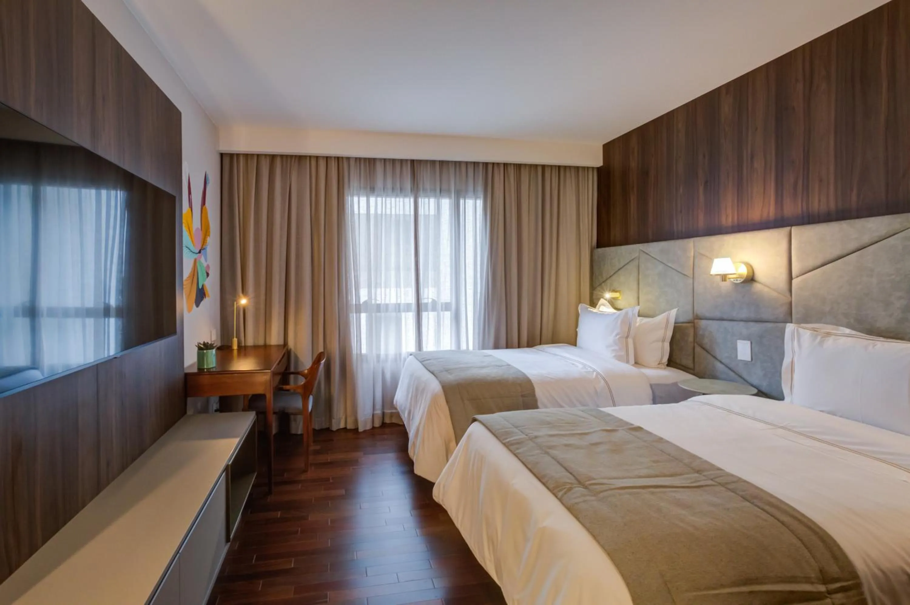 Bedroom, Bed in Qoya São Paulo Paulista, Curio Collection by Hilton