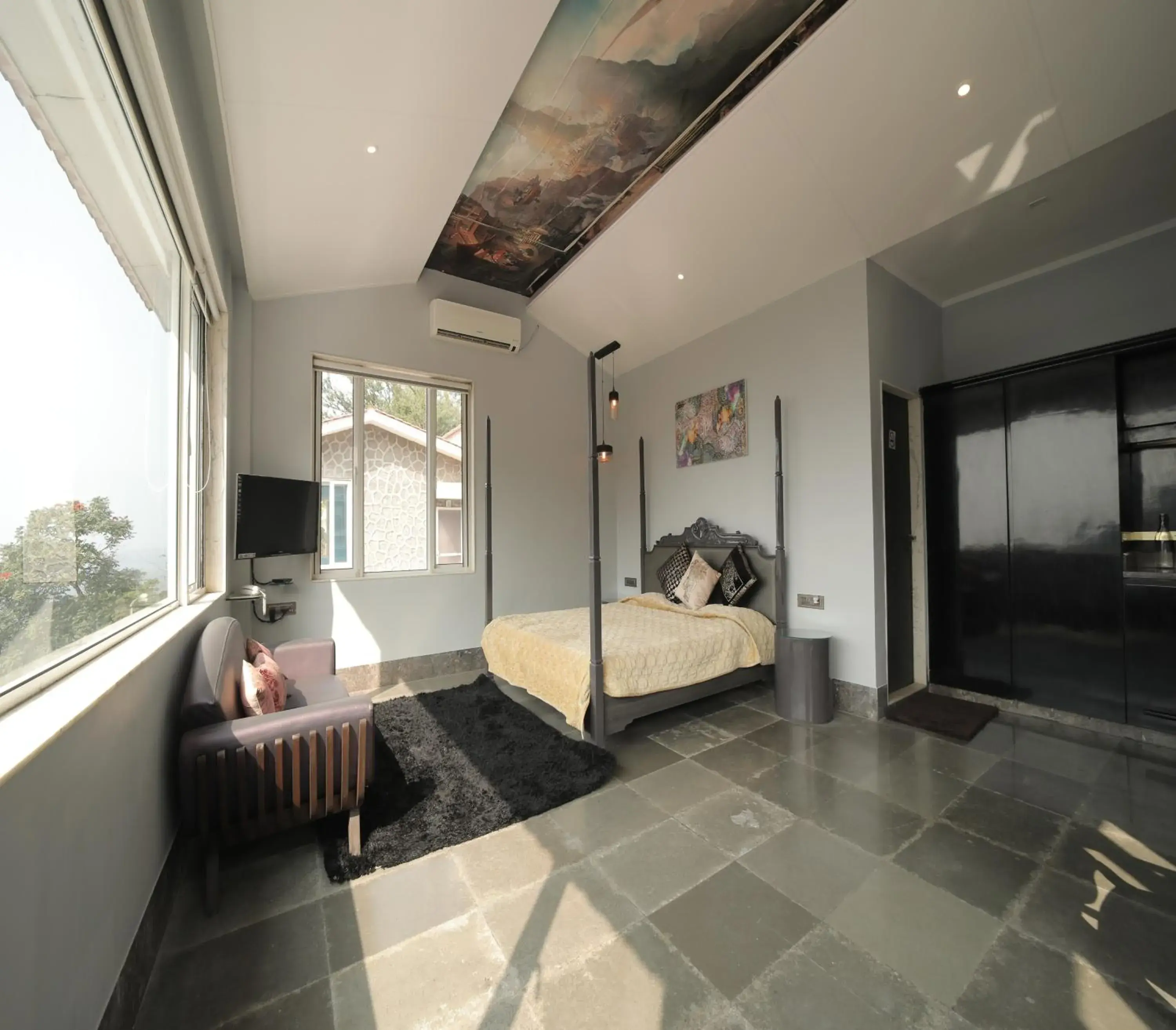 Bedroom in 360 South, Khandala Bedroom in 360 South, Khandala