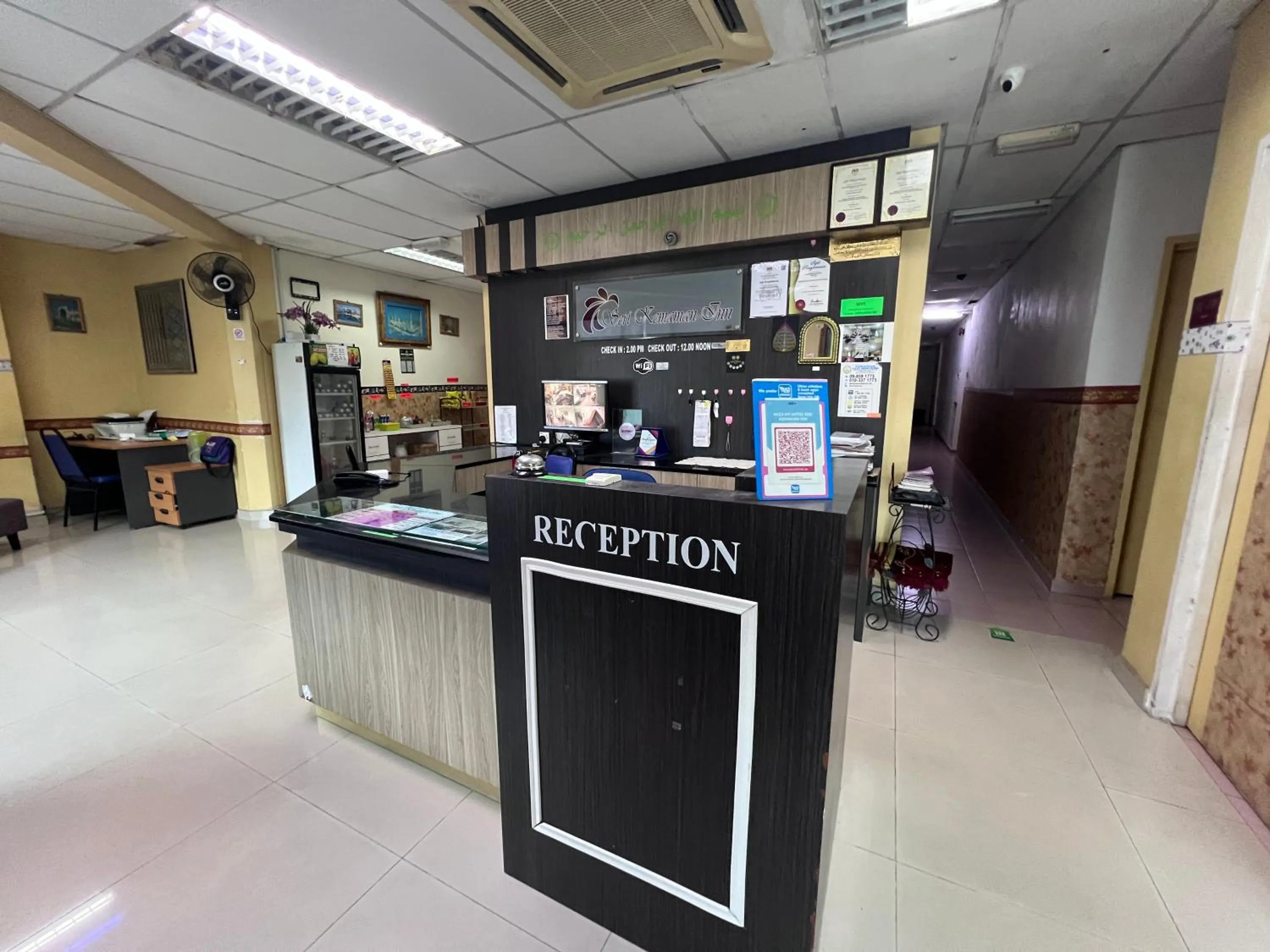 Lobby or reception in Seri Kemaman Inn, Chukai Terengganu
