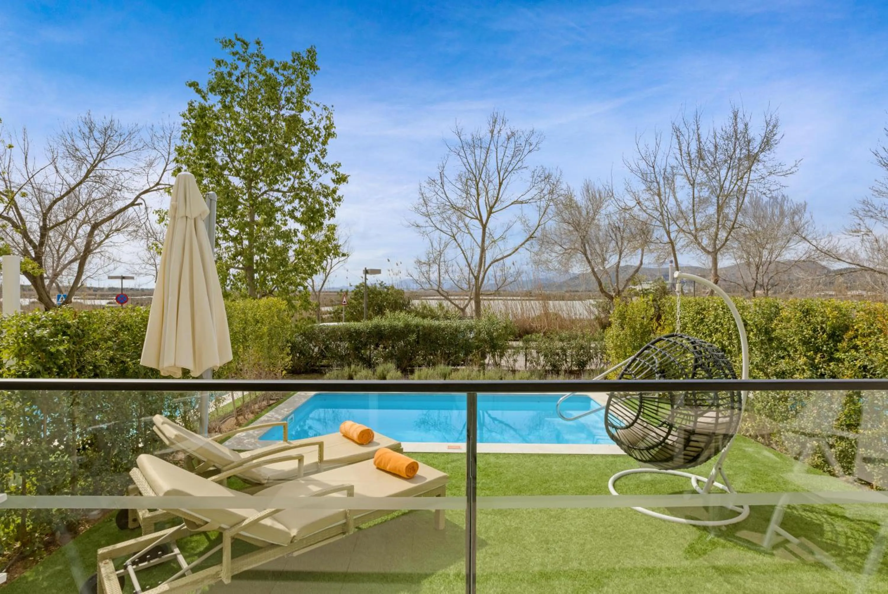 Patio in VIVA Blue & Spa