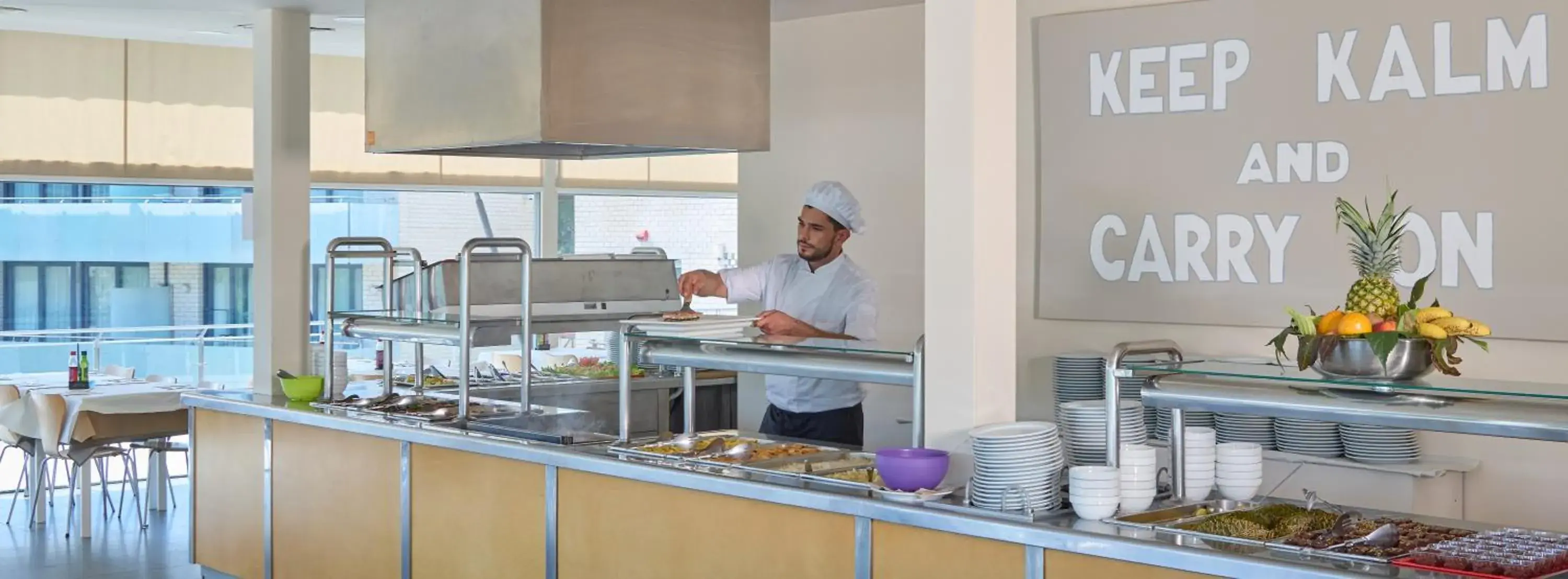 Breakfast in Aparthotel Comtat Sant Jordi Breakfast in Aparthotel Comtat Sant Jordi