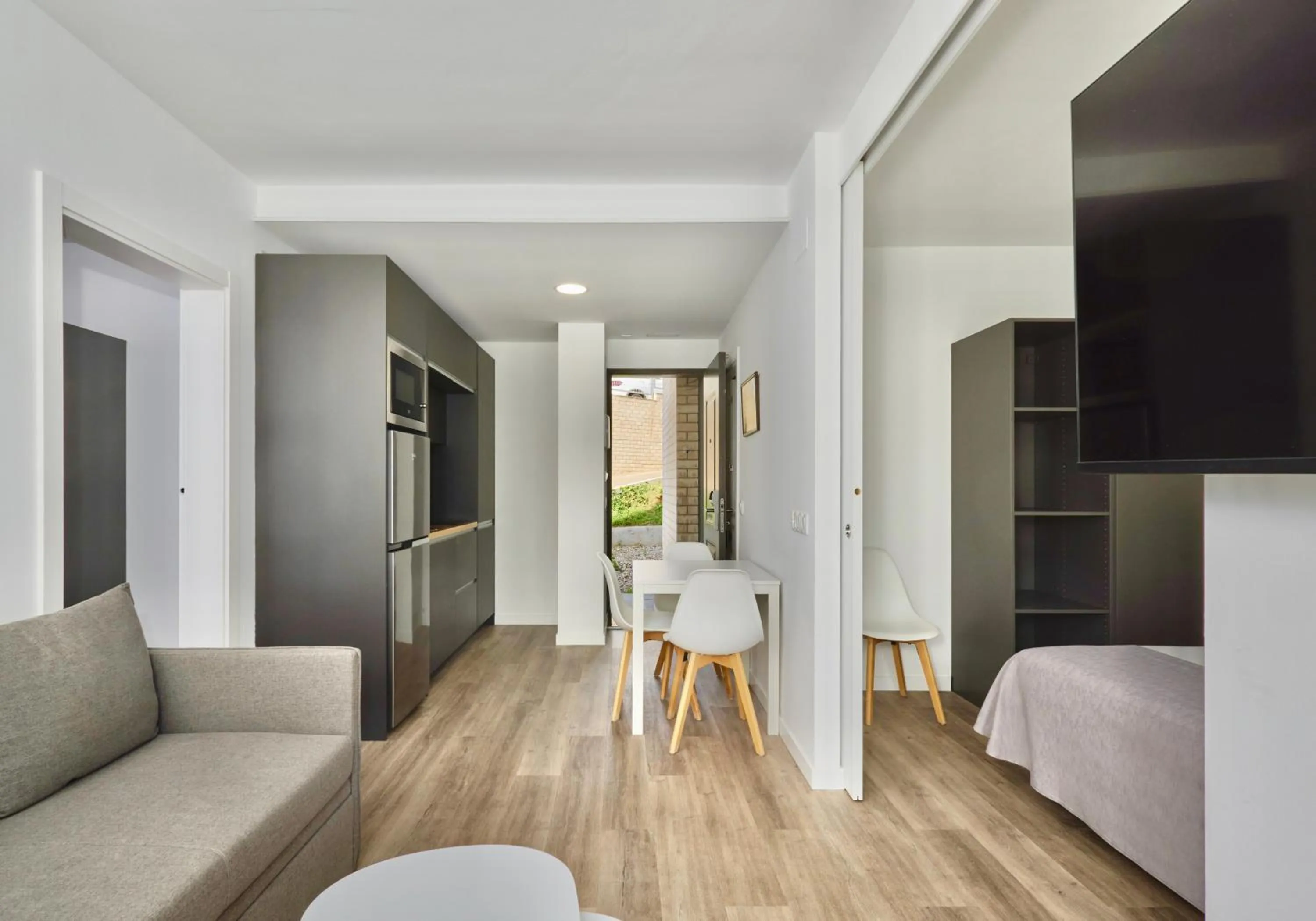 Living room in Aparthotel Comtat Sant Jordi