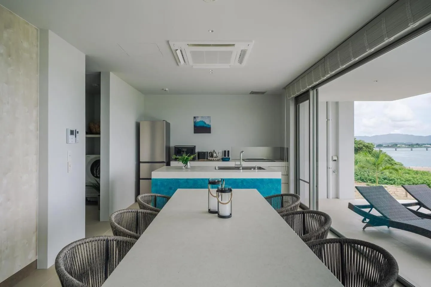 Living room in KOURI VILLA Indigo