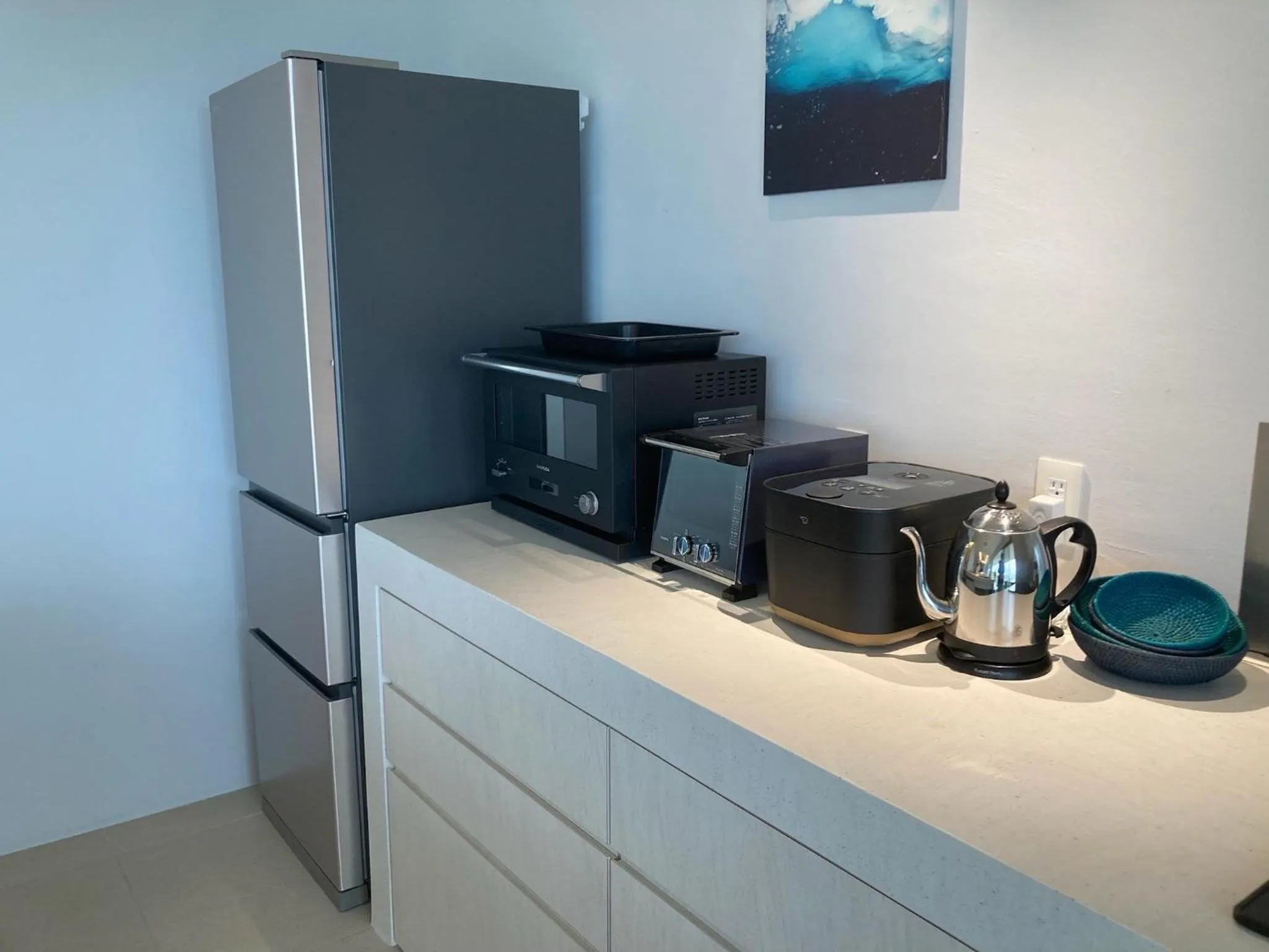 kitchen in KOURI VILLA Indigo