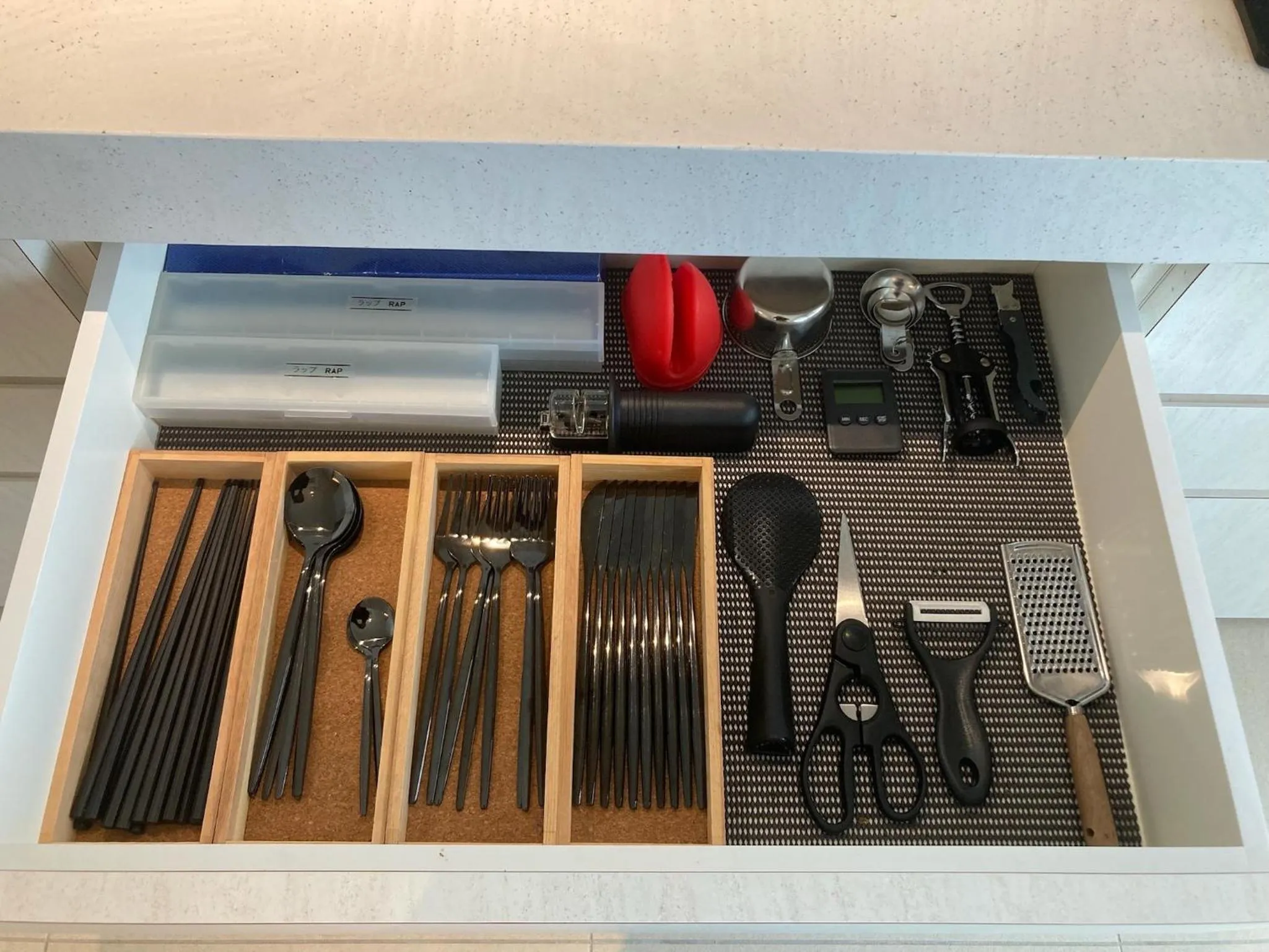 kitchen in KOURI VILLA Indigo