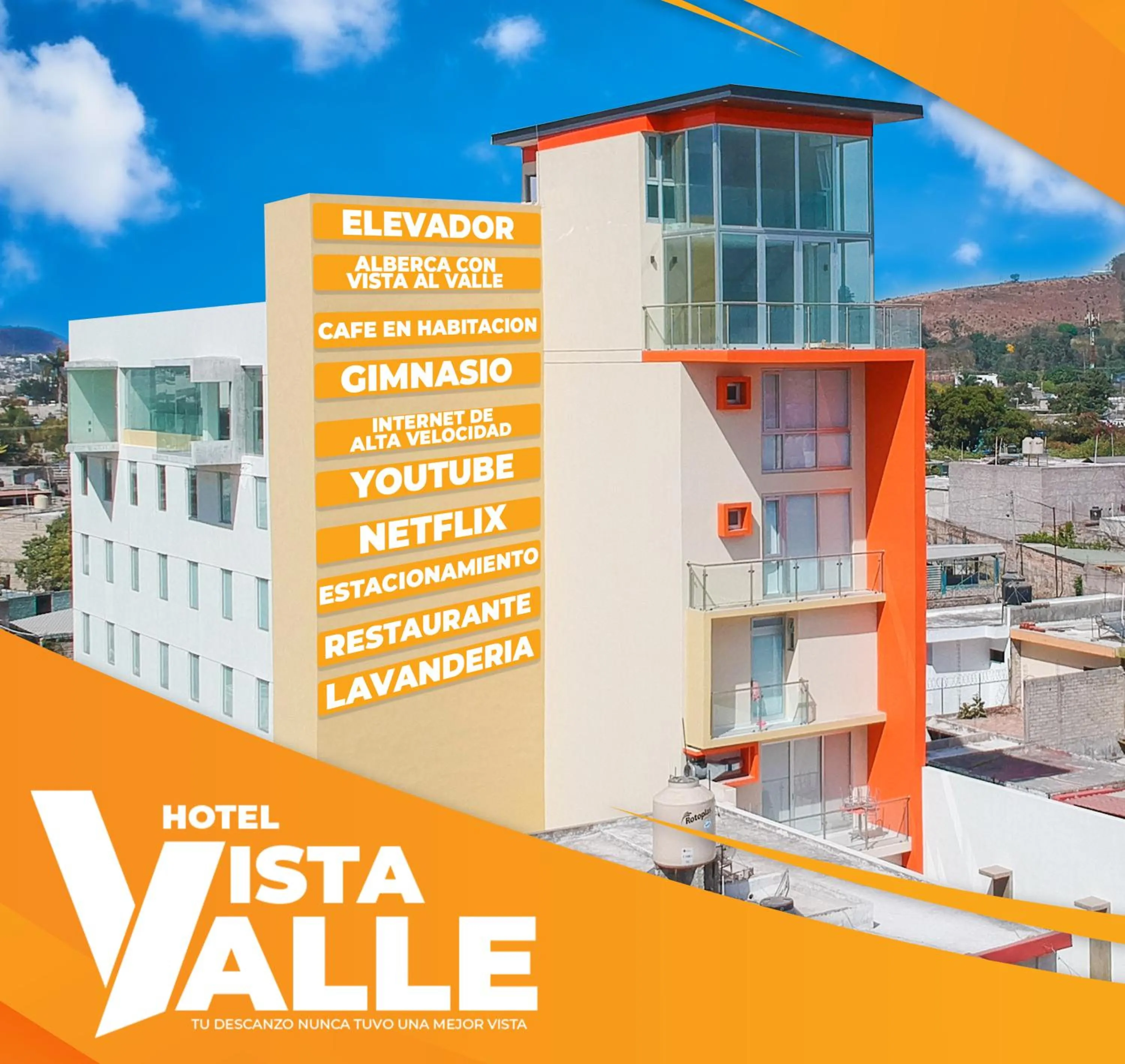 Property building in hotel vista valle