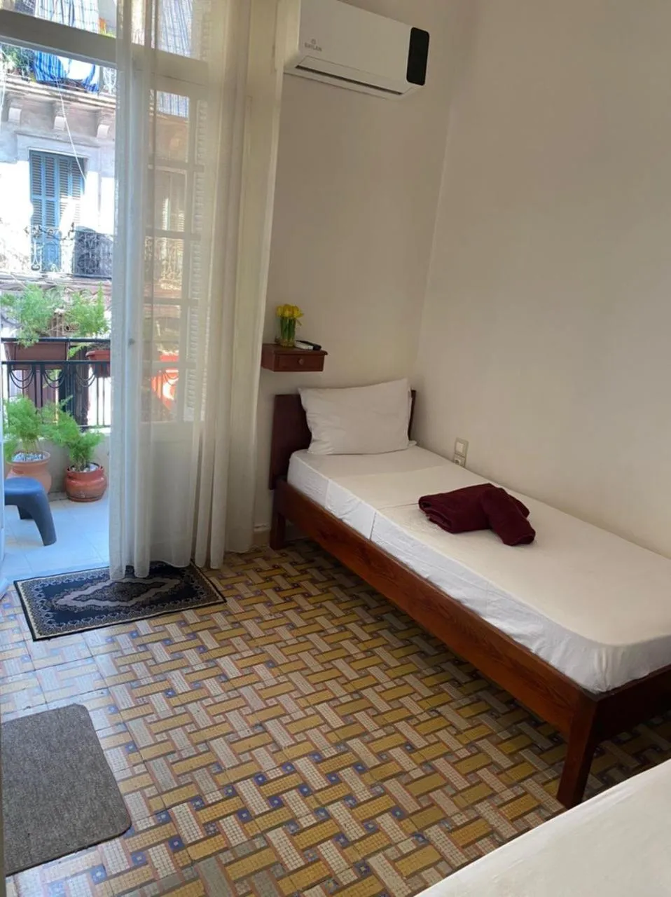 Bed in AFRIC HOTEL- Casbah