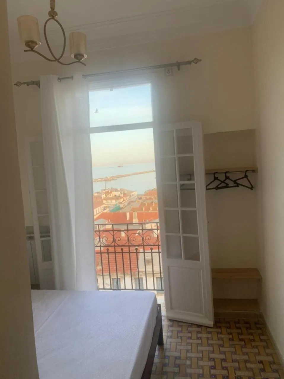 Balcony/Terrace, Bed in AFRIC HOTEL- Casbah