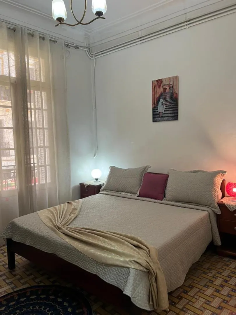 Bed in AFRIC HOTEL- Casbah