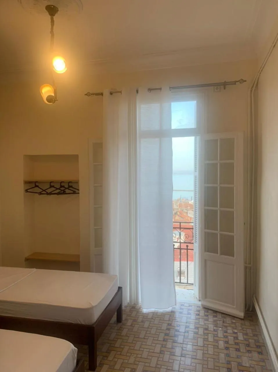 Balcony/Terrace, Bed in AFRIC HOTEL- Casbah