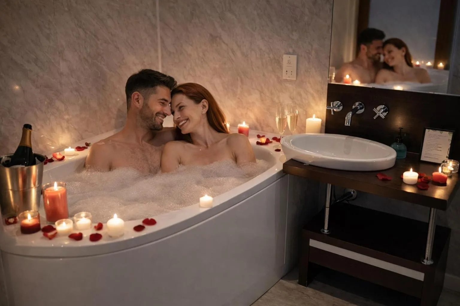 People in The Hedges Hotel