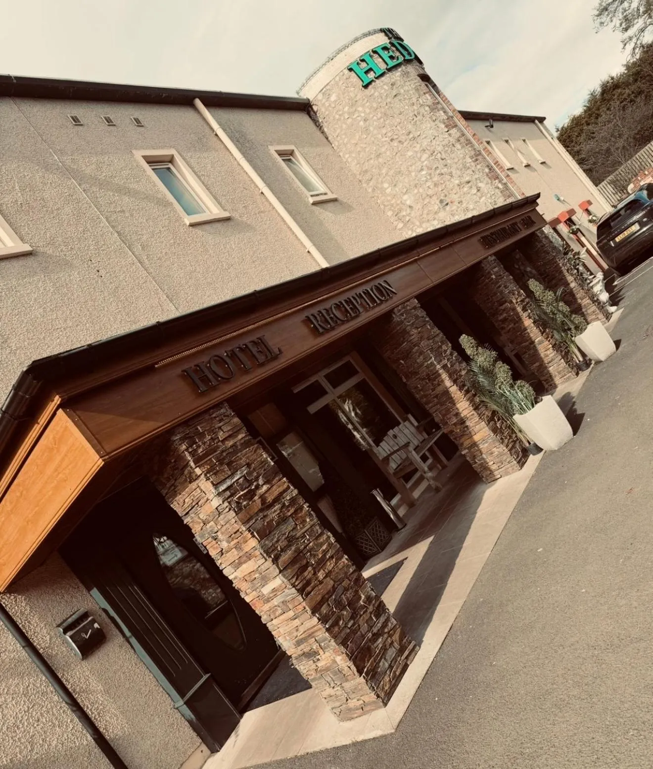 Property building in The Hedges Hotel