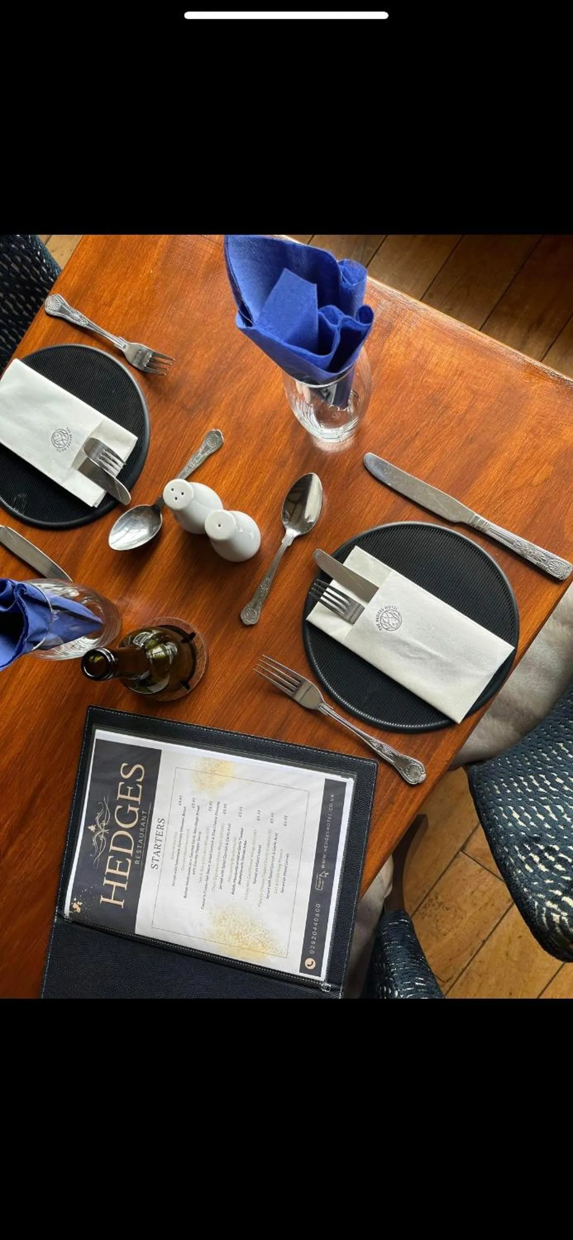 Restaurant/places to eat in The Hedges Hotel