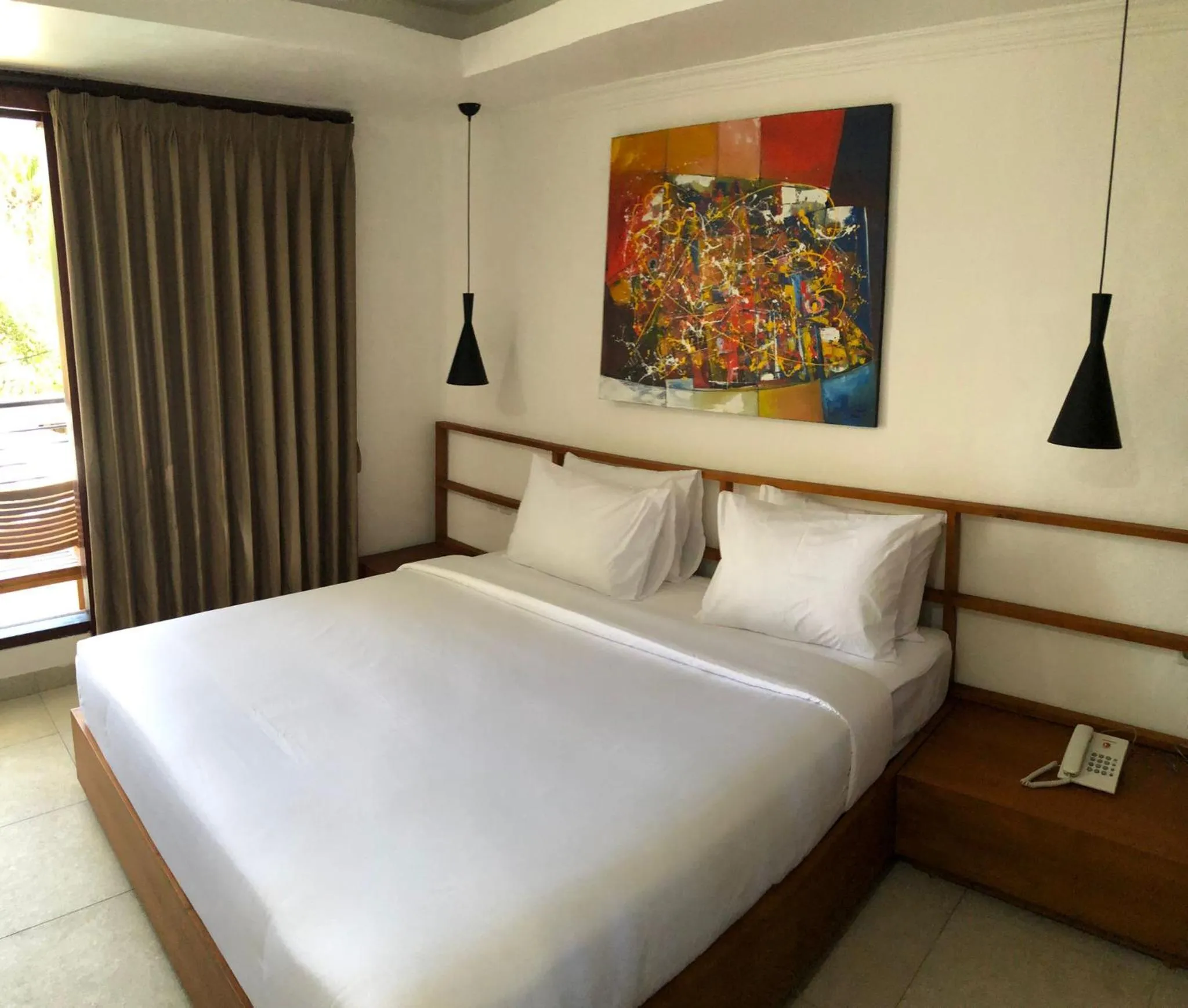 Bed in Maza Soda Resort