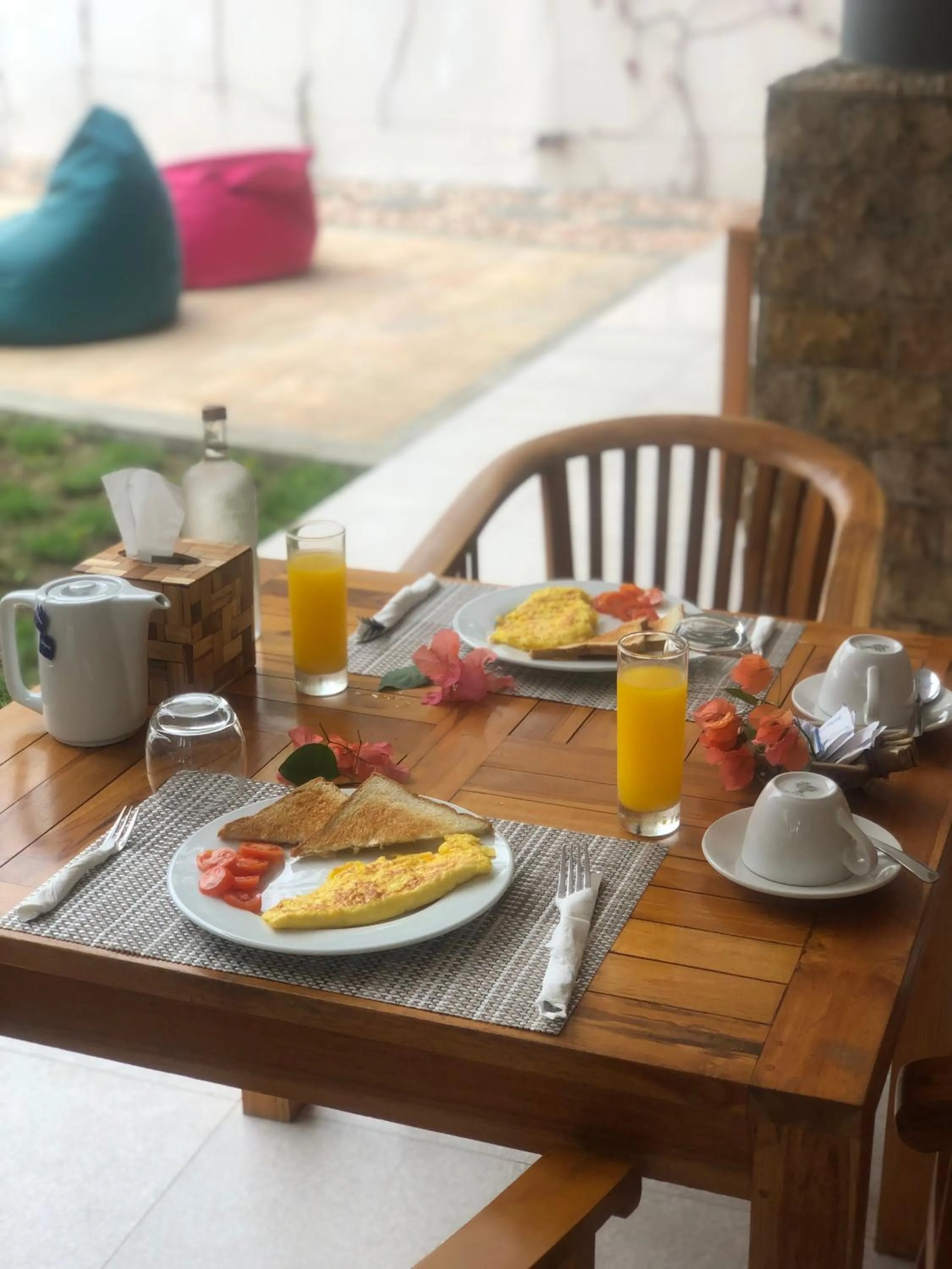 Breakfast in Maza Soda Resort