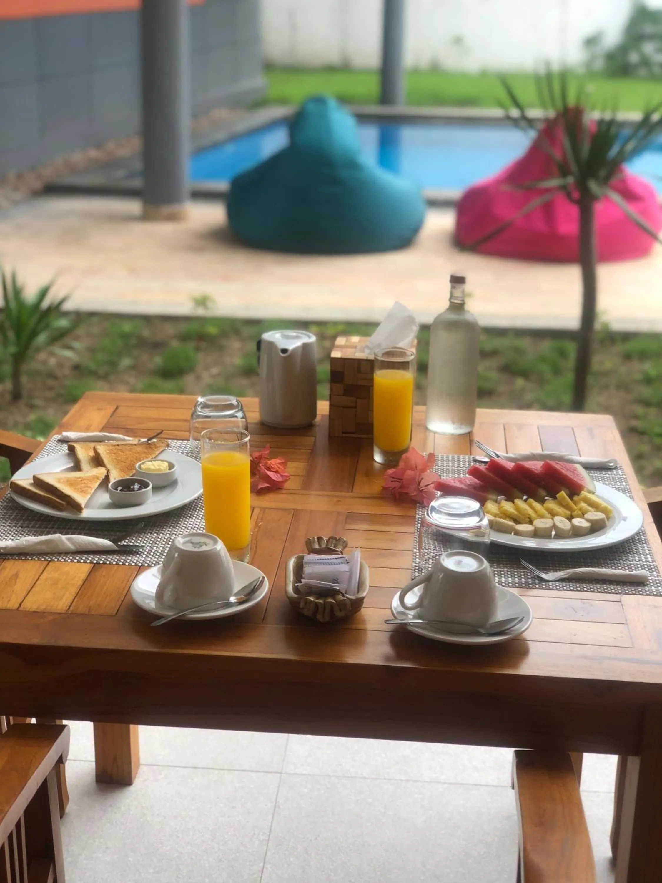Breakfast in Maza Soda Resort