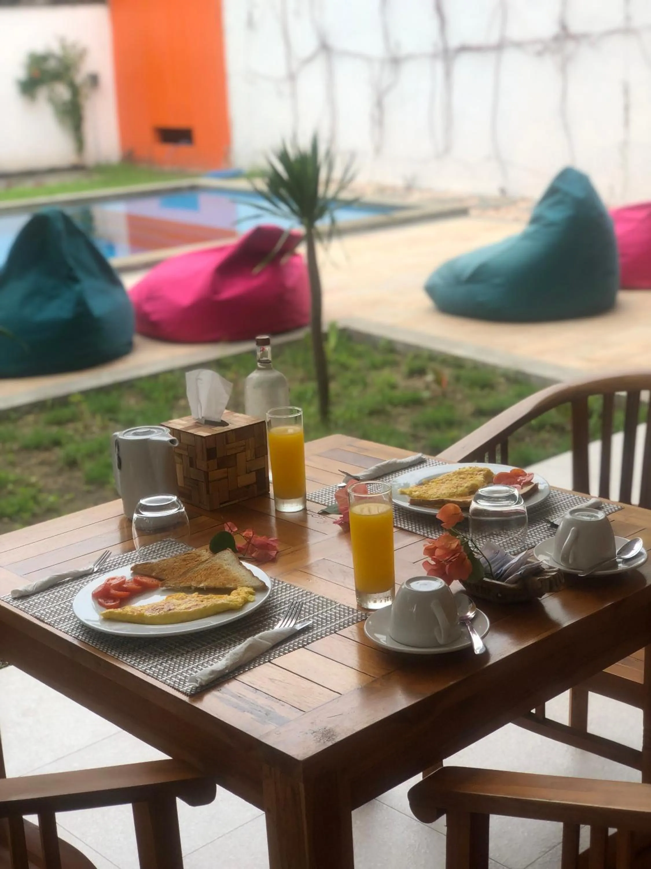 Breakfast in Maza Soda Resort