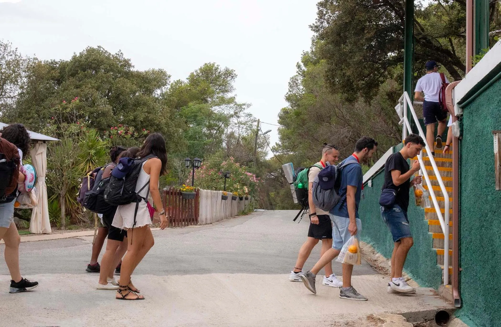 group of guests in Inout